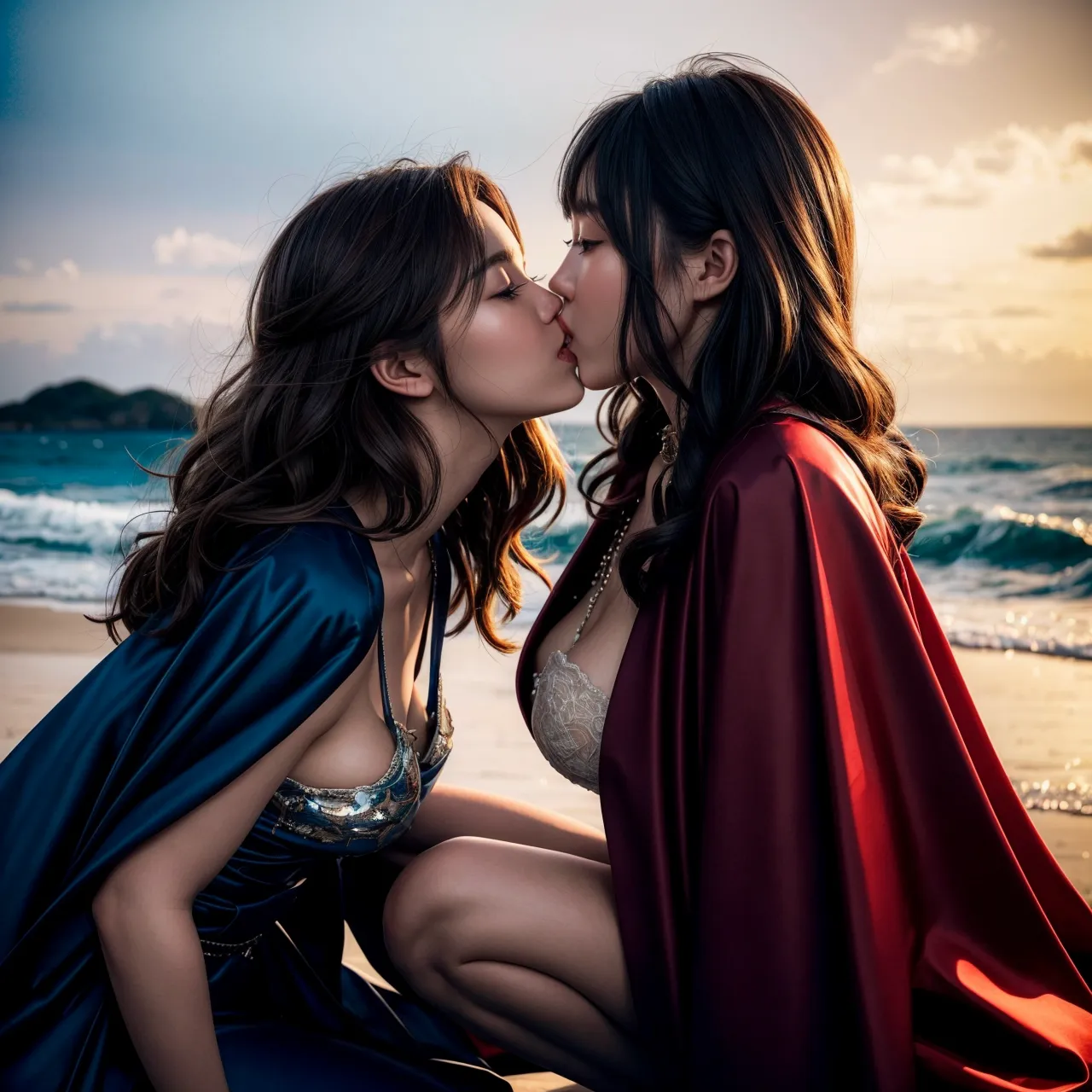 レズキス画像160枚まとめ！美しい女の子同士の尊い接吻…見たくないですか？(3ページ目)の5枚目の画像です。