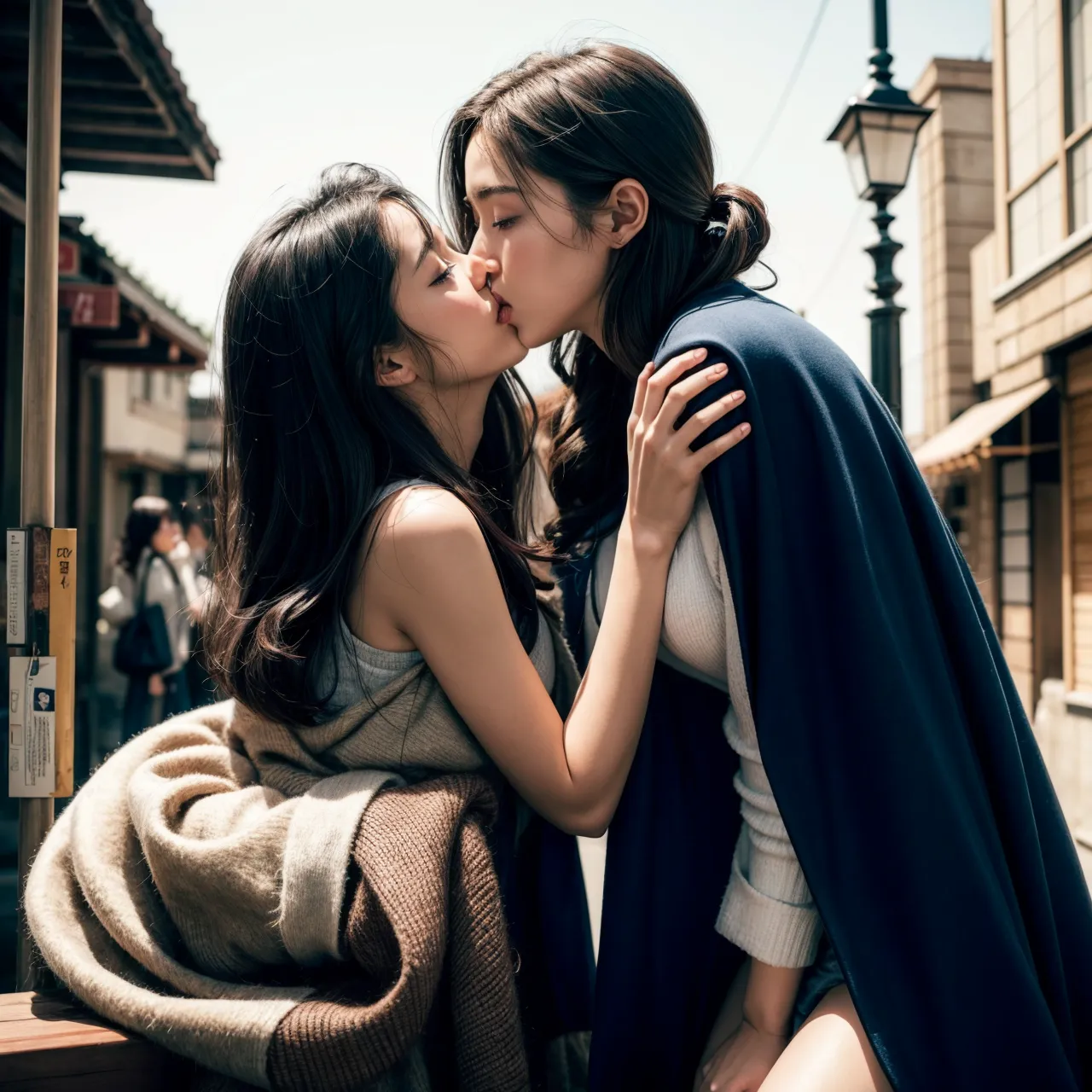 レズキス画像160枚まとめ！美しい女の子同士の尊い接吻…見たくないですか？(3ページ目)の21枚目の画像です。