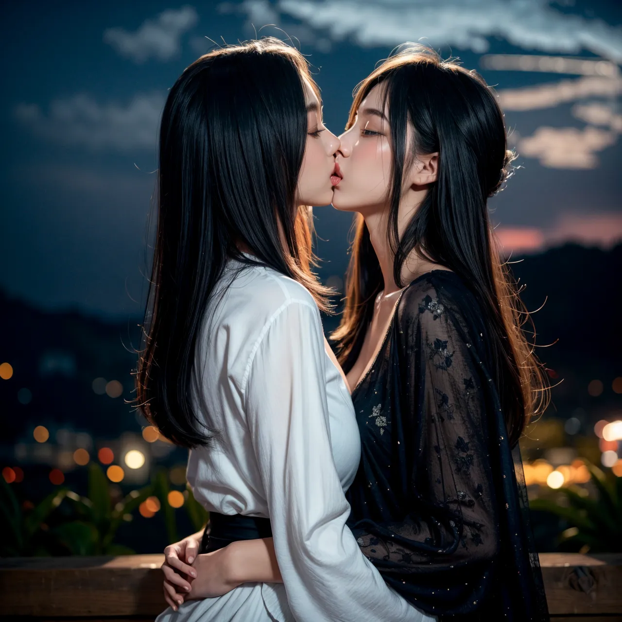 レズキス画像160枚まとめ！美しい女の子同士の尊い接吻…見たくないですか？(4ページ目)の25枚目の画像です。