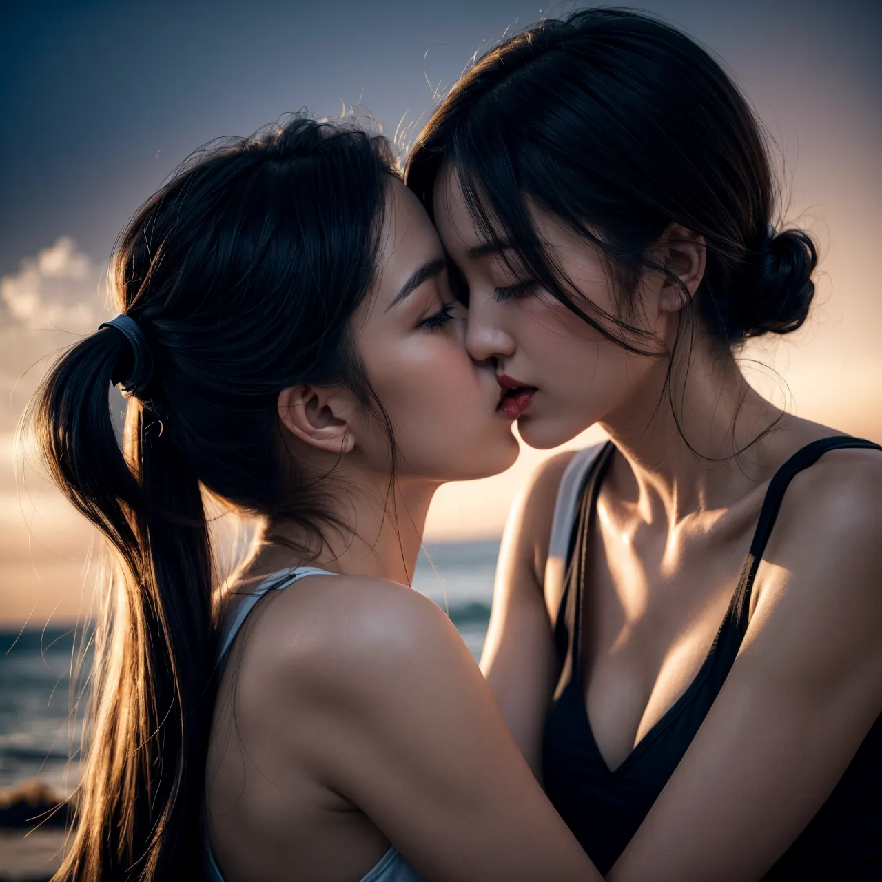 レズキス画像160枚まとめ！美しい女の子同士の尊い接吻…見たくないですか？(4ページ目)の36枚目の画像です。