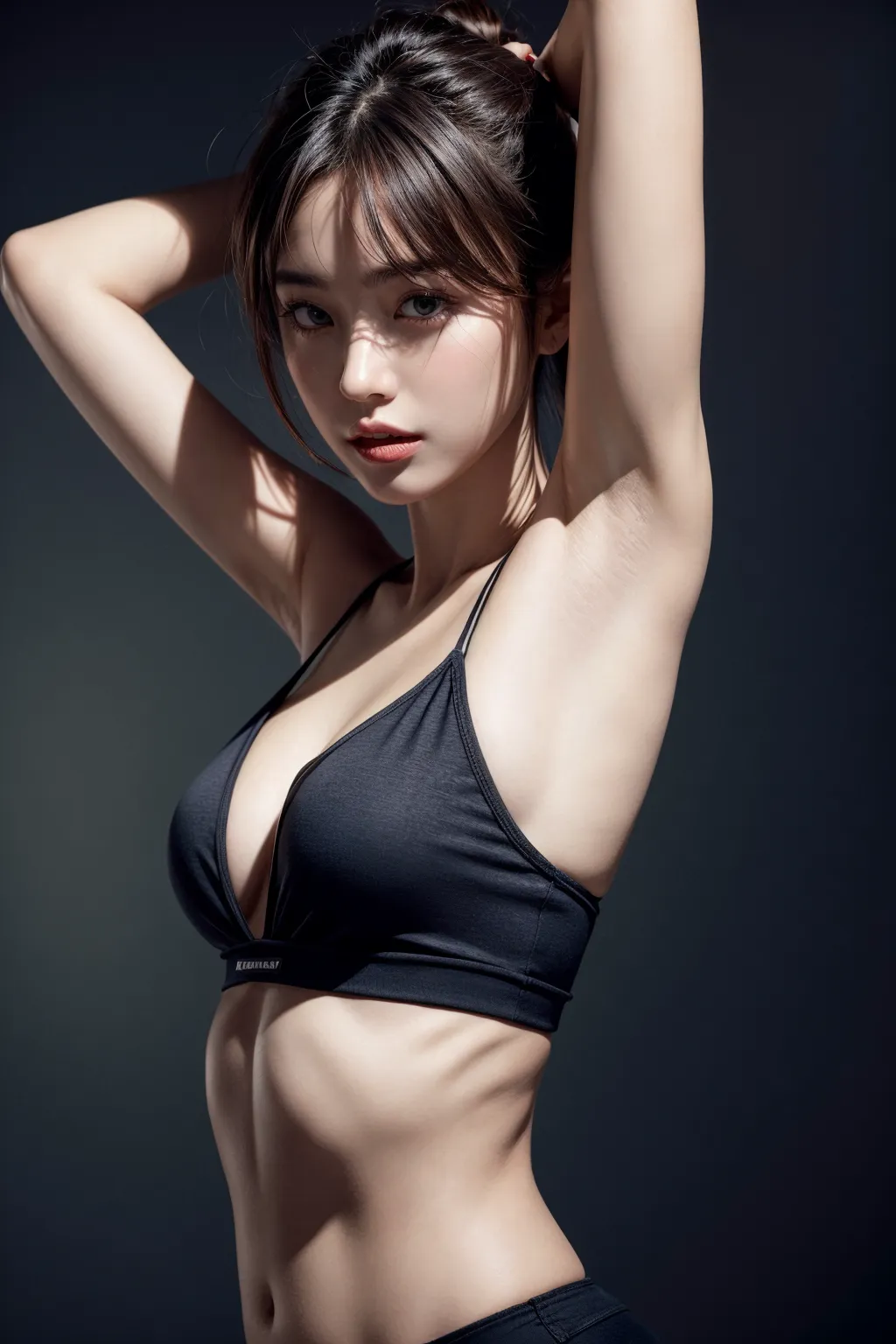 「こんなのもう性器じゃん…」ってつい呟いてしまう？！AIが生成したエッロいワキエロ画像200枚まとめ！(4ページ目)の26枚目の画像です。