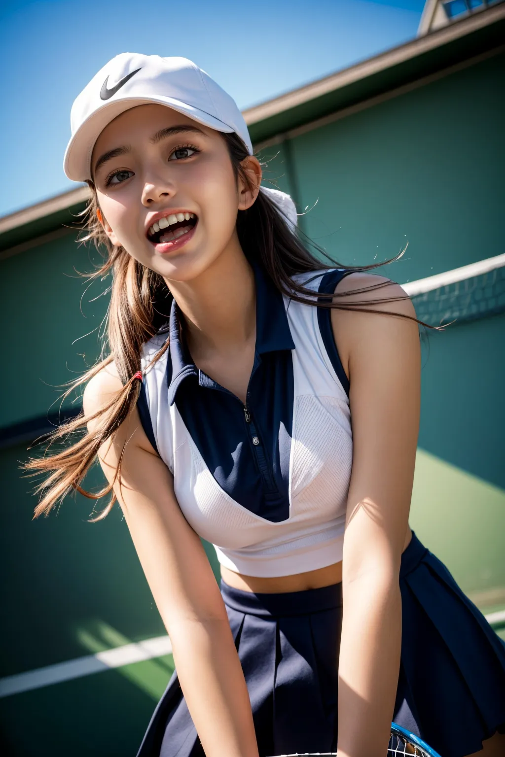 JKテニス部エロ画像200枚まとめ！緑のコートに映える女子校生たちのエッチな部活写真集！ 14 image