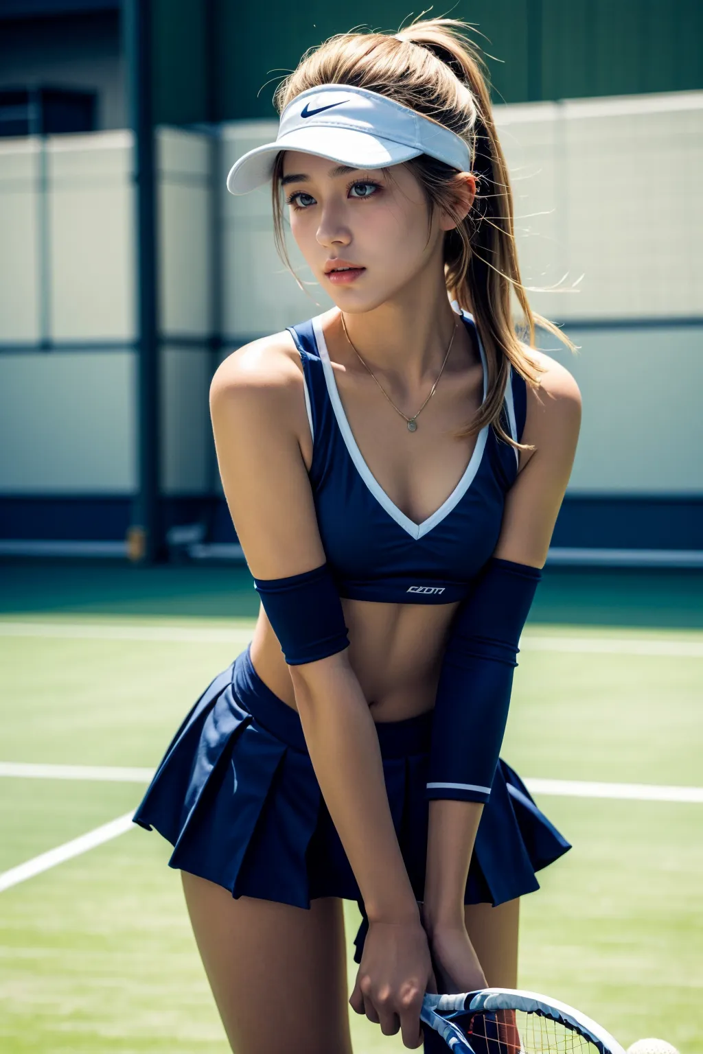 JKテニス部エロ画像200枚まとめ！緑のコートに映える女子校生たちのエッチな部活写真集！ 22 image