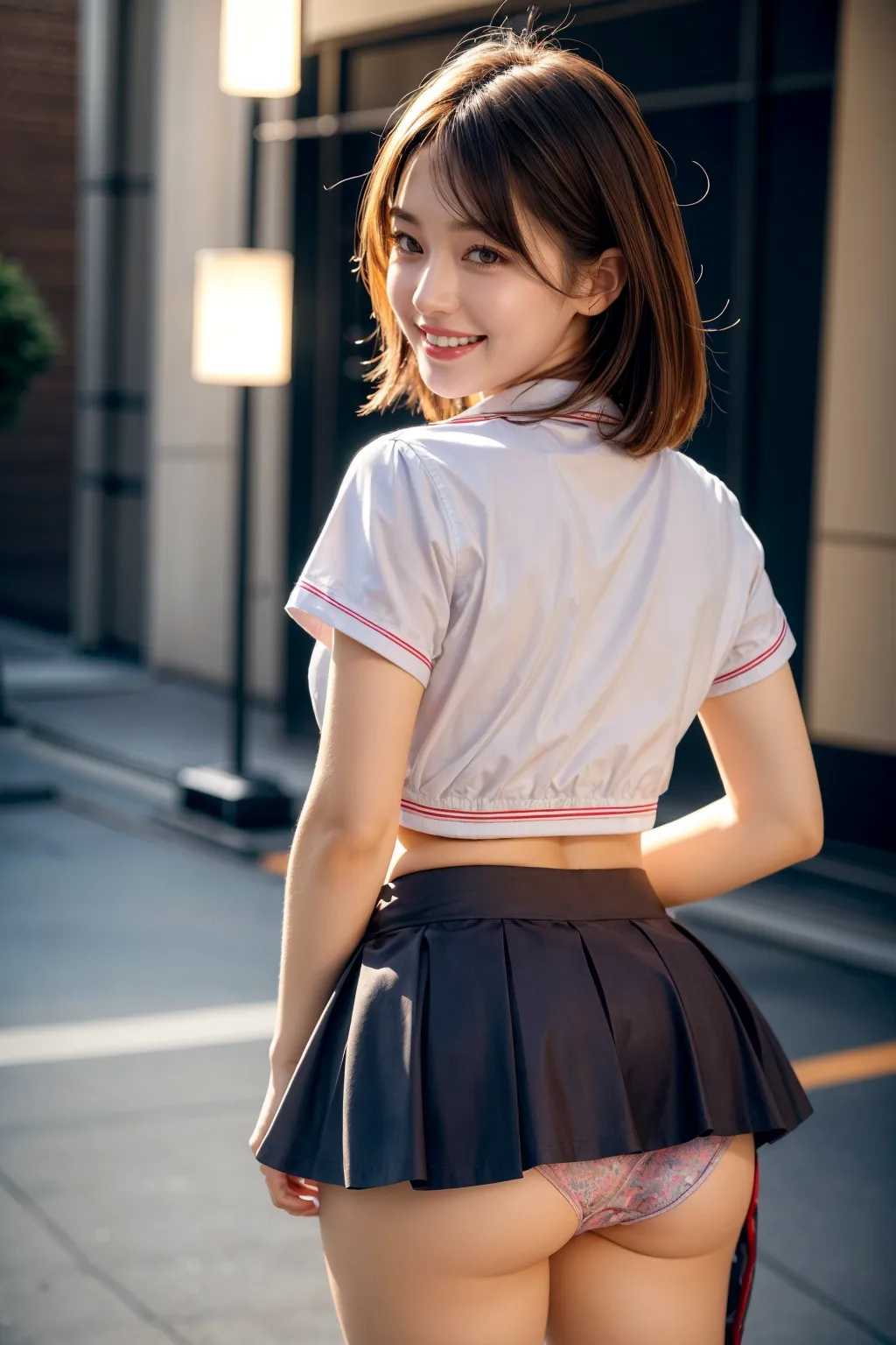 AIで美女たちのパンツを見せてもらうシチュ作ってみた！エロ画像178枚まとめ！(2ページ目) 31張圖片