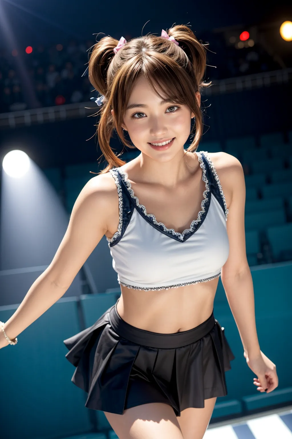 キラキラのステージでファンをハッピーに♪AIエロ画像210枚まとめ！(3ページ目)の16枚目の画像です。