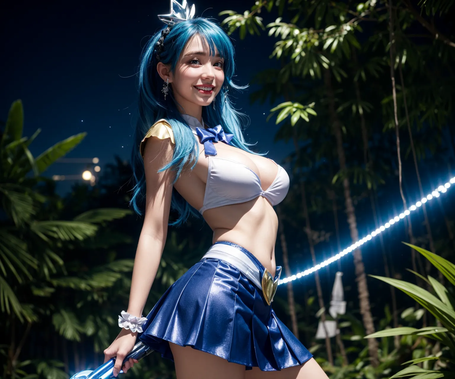 AI美少女「ハートの魔法で愛と勇気のエナジーをみんなに届けます☆」コスプレエロ画像290枚まとめ！の34枚目の画像です。