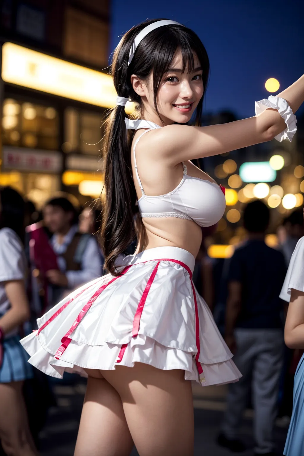 AI美少女「ハートの魔法で愛と勇気のエナジーをみんなに届けます☆」コスプレエロ画像290枚まとめ！の35枚目の画像です。