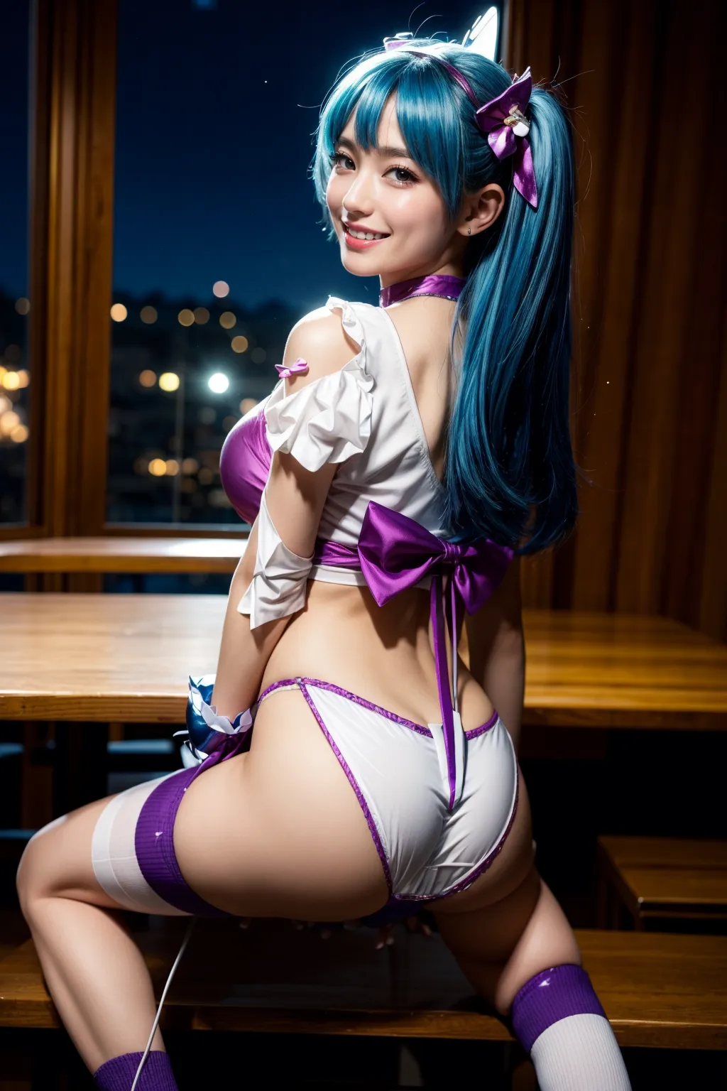 AI美少女「ハートの魔法で愛と勇気のエナジーをみんなに届けます☆」コスプレエロ画像290枚まとめ！の37枚目の画像です。