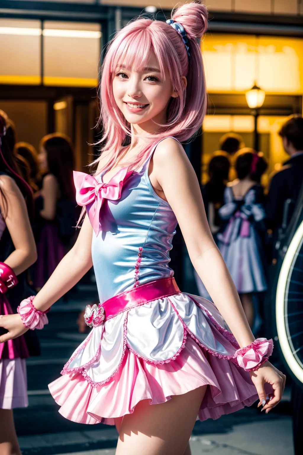 AI美少女「ハートの魔法で愛と勇気のエナジーをみんなに届けます☆」コスプレエロ画像290枚まとめ！(3ページ目)の29枚目の画像です。