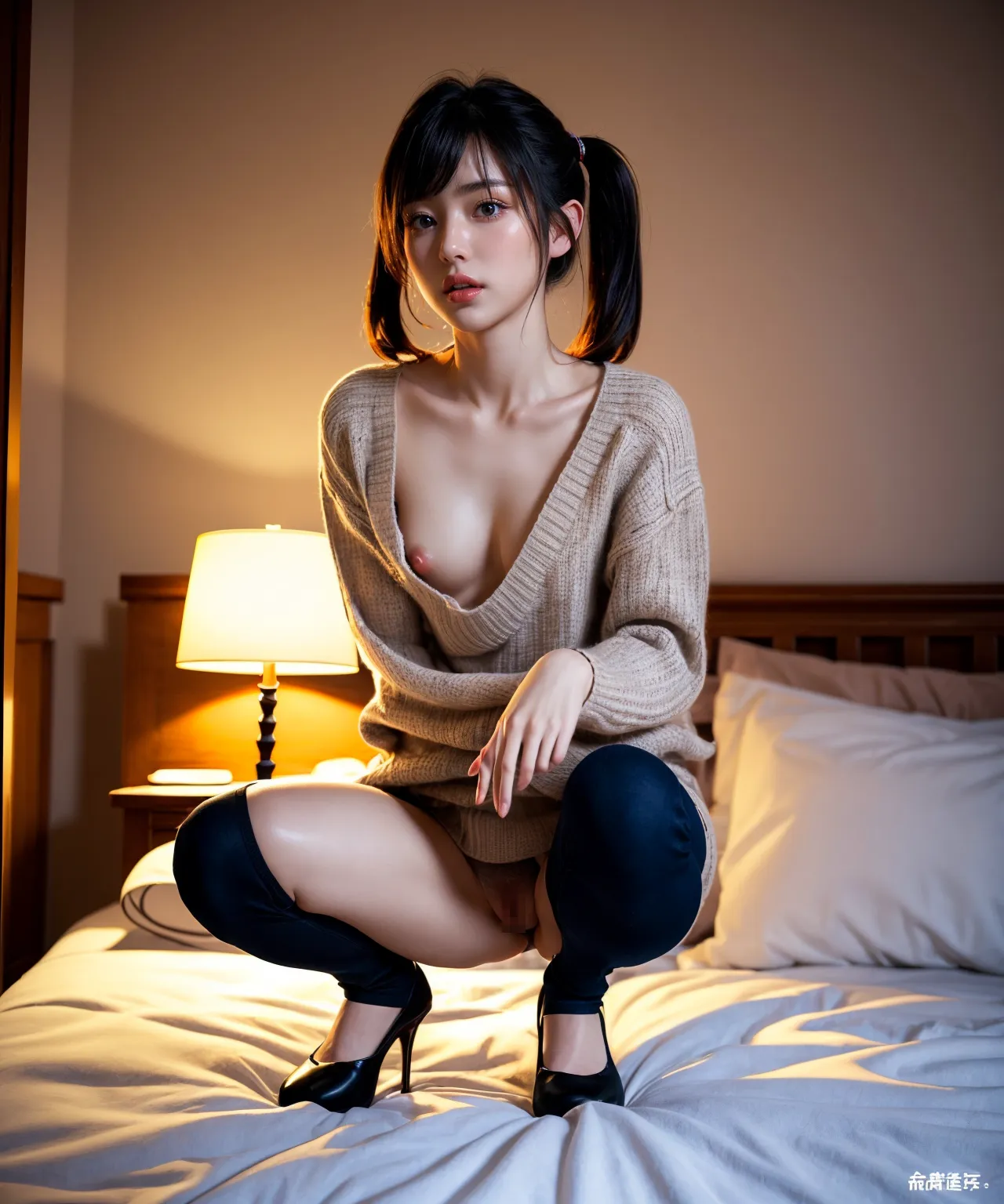これは必見！？小柄で童顔なのに艶やかでセクシーな合法ロリ人妻AIエロ画像180枚まとめ！(4ページ目)の33枚目の画像です。