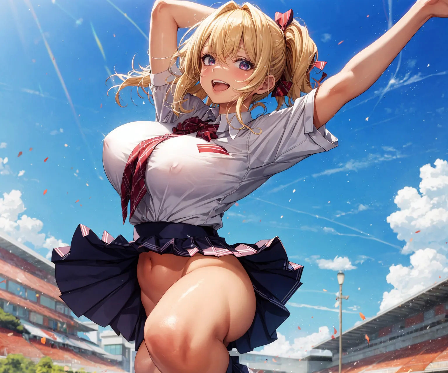 可愛い美少女女子校生ギャルたちのエッチなAIエロ画像223枚まとめ！(4ページ目)の9枚目の画像です。