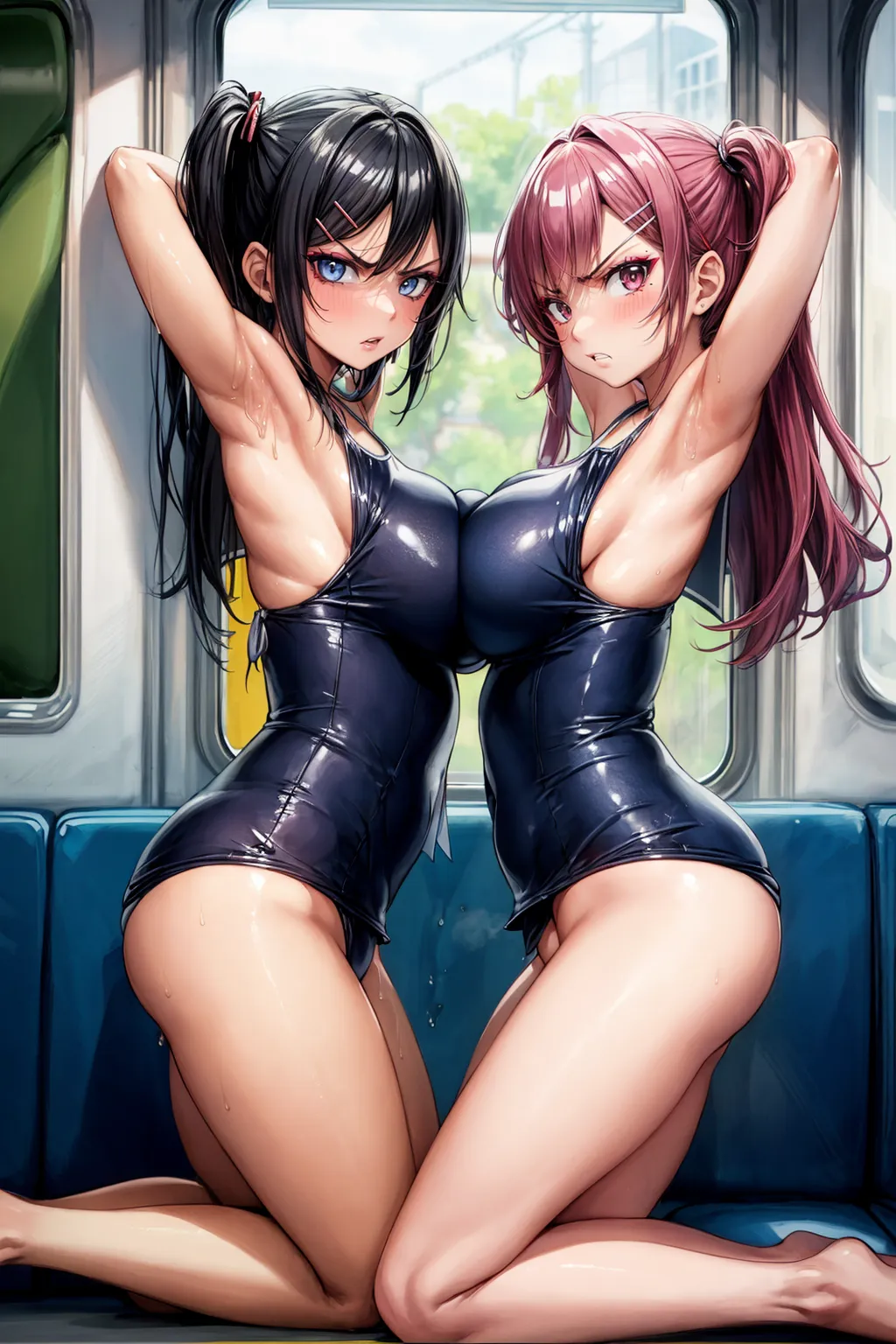 可愛い美少女女子校生ギャルたちのエッチなAIエロ画像223枚まとめ！(5ページ目)の6枚目の画像です。