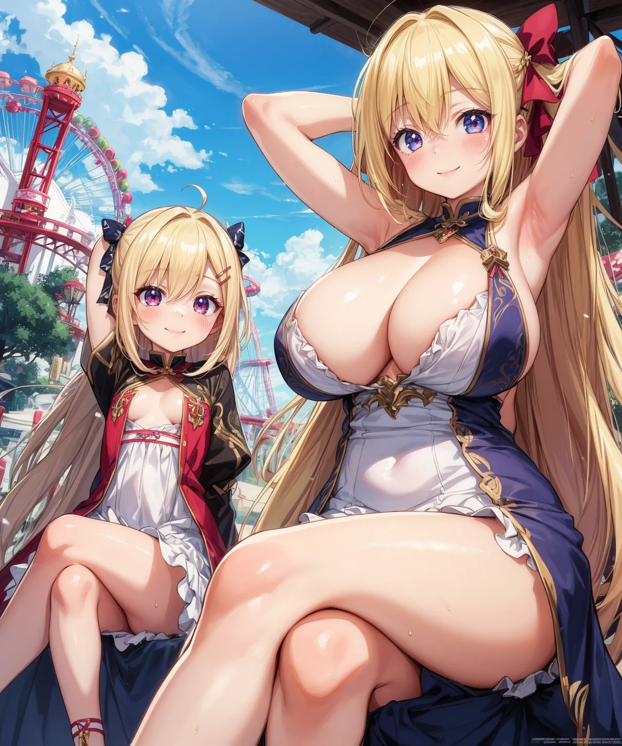 AI「ほい、これが身体が小さくておっぱいが大きい女の子ね」おまいら「最高過ぎかよ！」となる画像312枚まとめ！(8ページ目)の20枚目の画像です。