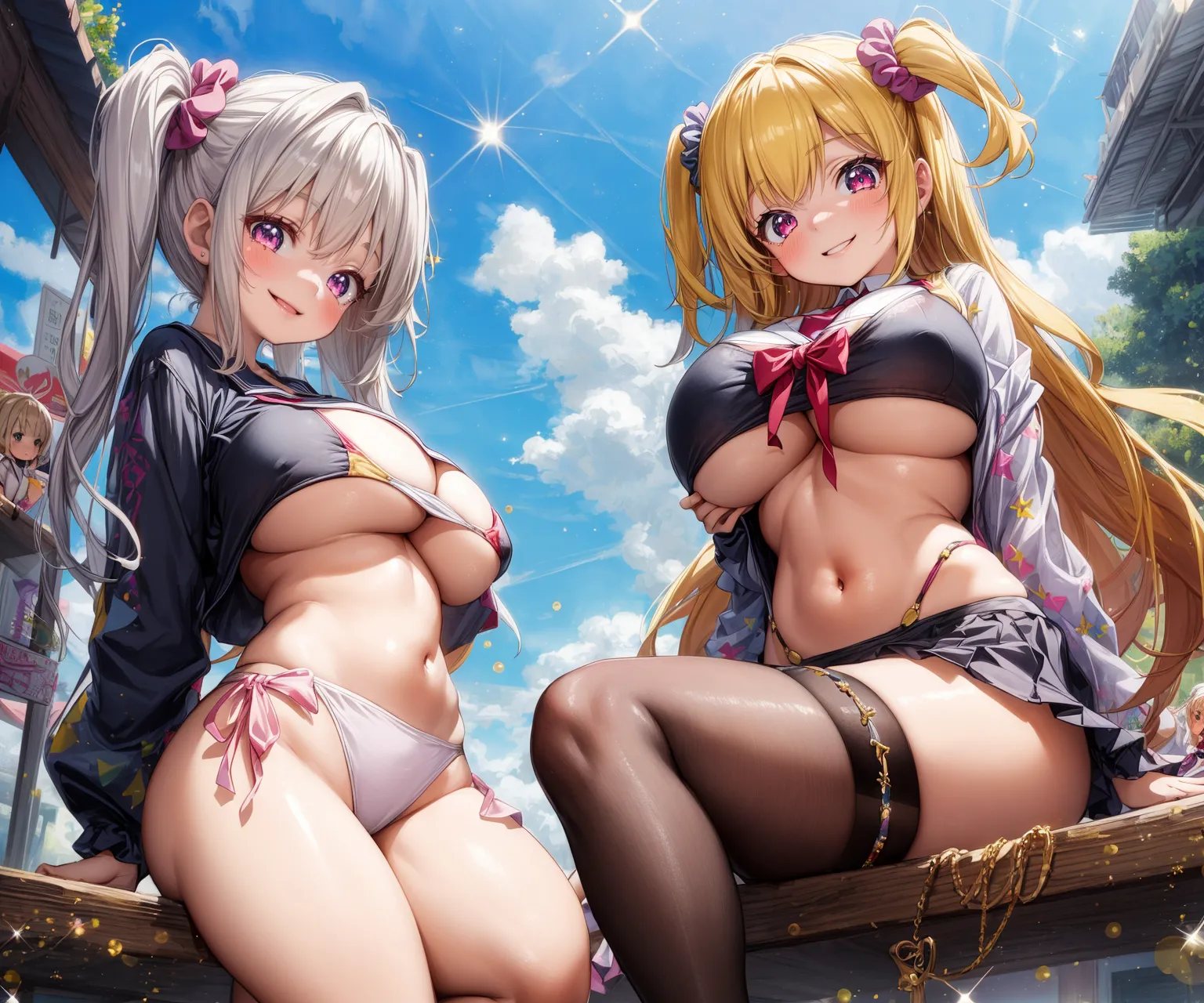 AI「ほい、これが身体が小さくておっぱいが大きい女の子ね」おまいら「最高過ぎかよ！」となる画像312枚まとめ！の35枚目の画像です。