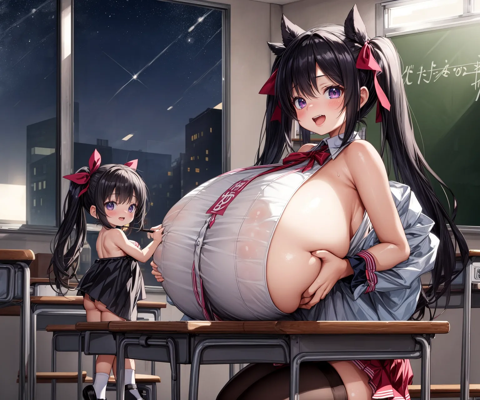 【童顔小柄巨乳エロ画像】AI「ほい、これが身体が小さくておっぱいが大きい女の子ね」おまいら「最高過ぎかよ！」となる画像312枚まとめ！_次ページのエロ画像