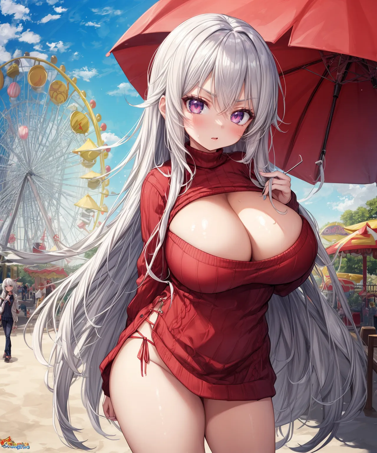AI「ほい、これが身体が小さくておっぱいが大きい女の子ね」おまいら「最高過ぎかよ！」となる画像312枚まとめ！(2ページ目)の9枚目の画像です。