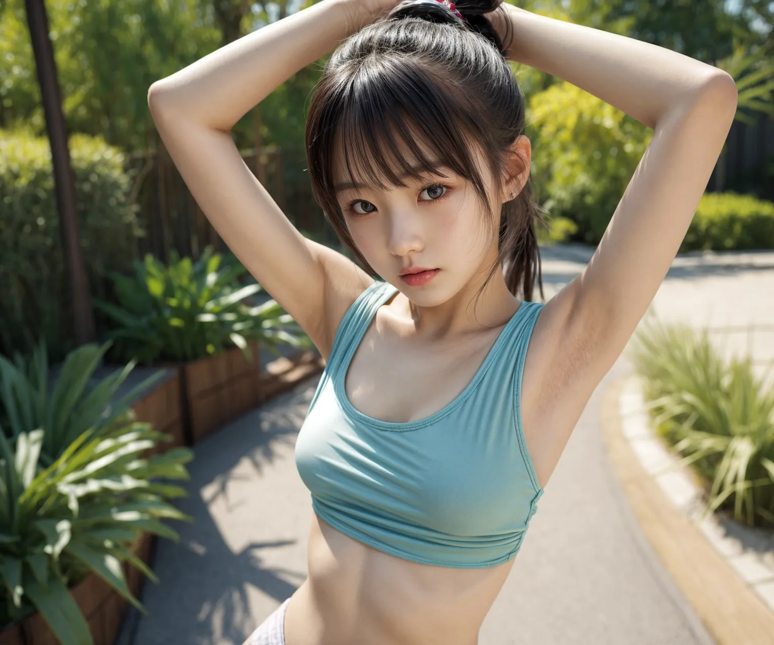 そうだ！小柄でちっぱいなロリ系女子を見よう！キュートな女の子たちが盛り沢山なAIエロ画像310枚まとめ！(7ページ目)の7枚目の画像です。