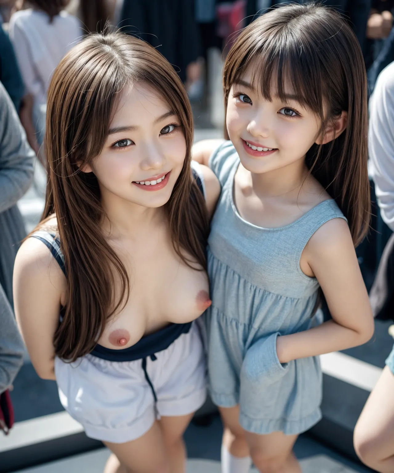 そうだ！小柄でちっぱいなロリ系女子を見よう！キュートな女の子たちが盛り沢山なAIエロ画像310枚まとめ！(7ページ目)の18枚目の画像です。