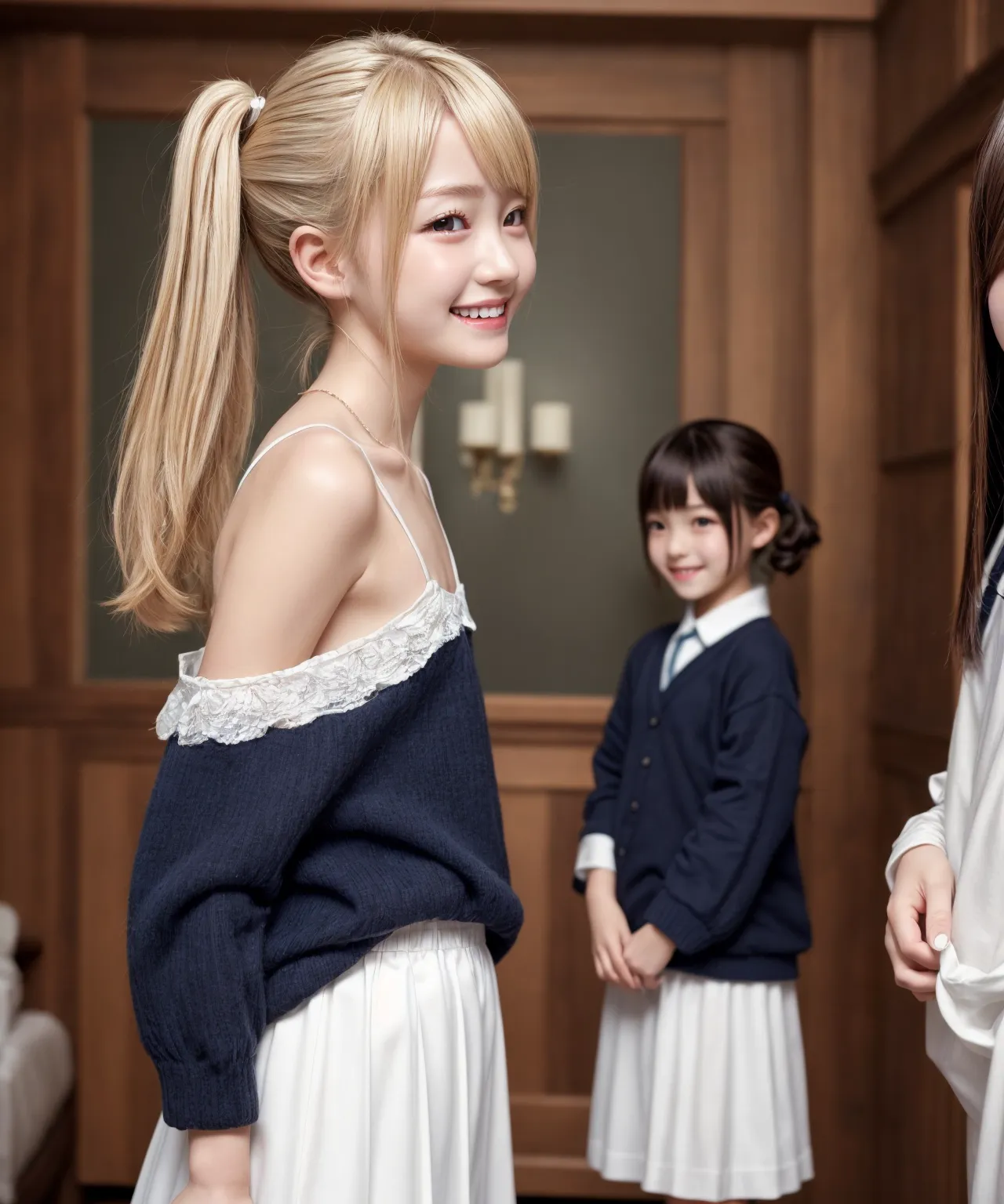 そうだ！小柄でちっぱいなロリ系女子を見よう！キュートな女の子たちが盛り沢山なAIエロ画像310枚まとめ！(8ページ目)の11枚目の画像です。
