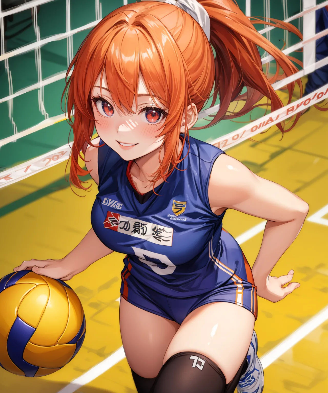 「勝つために全力で行くよ！」 可愛い美少女バレー選手たちがエッチに活躍するAIエロ画像278枚まとめ！(6ページ目)の40枚目の画像です。