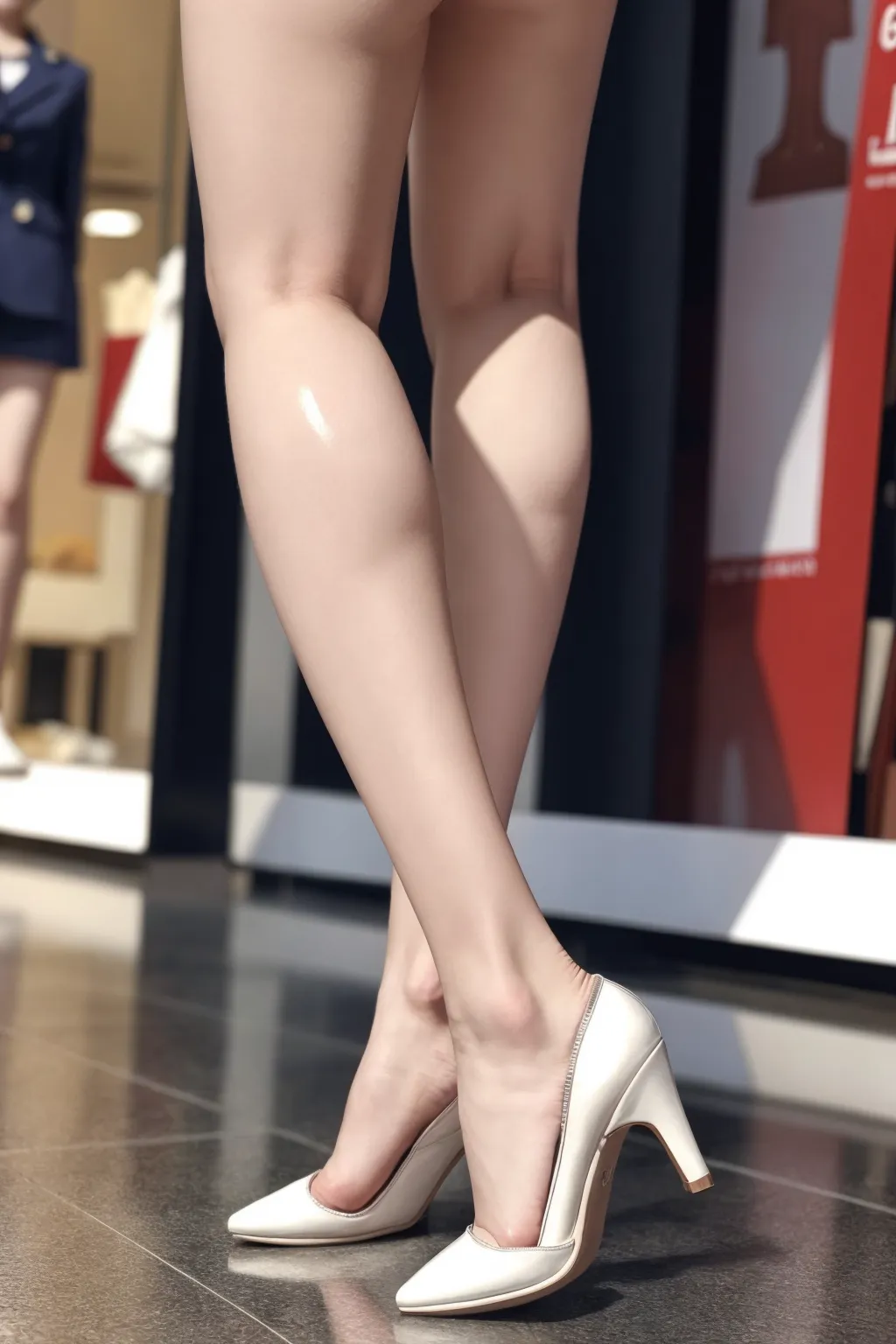 裸足に靴下、パンストやハイヒール…女性の足のエロスをご堪能いただくAIエロ画像327枚まとめ！(2ページ目)の6枚目の画像です。