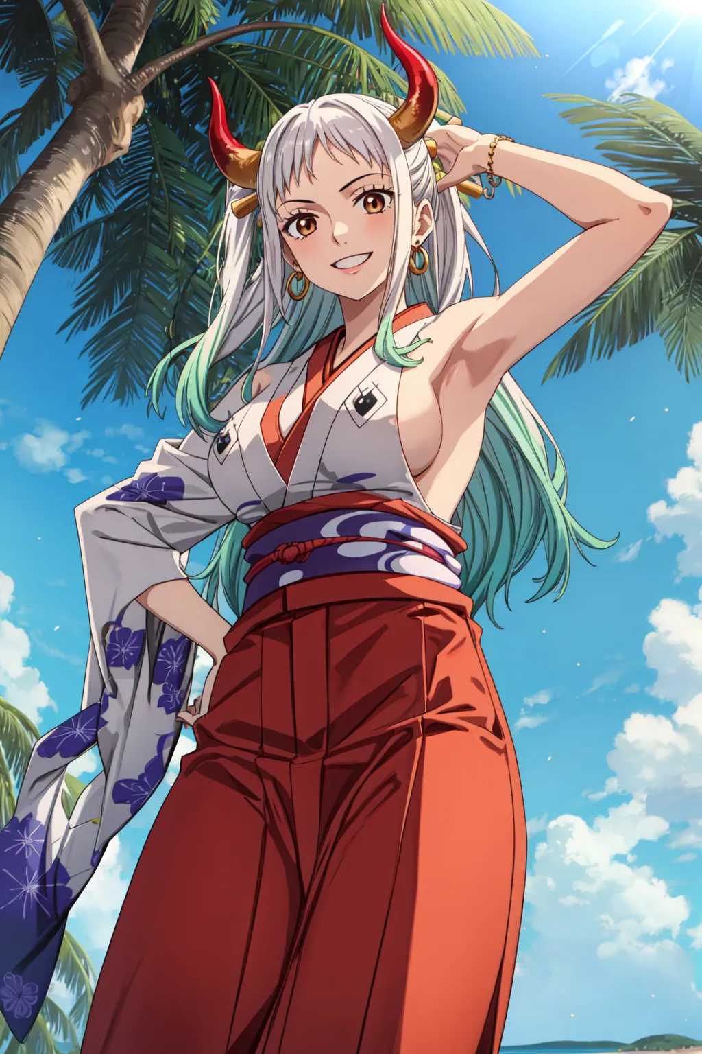 ワンピースに登場するヤマトのAIエロ画像337枚まとめ！(8ページ目)の19枚目の画像です。