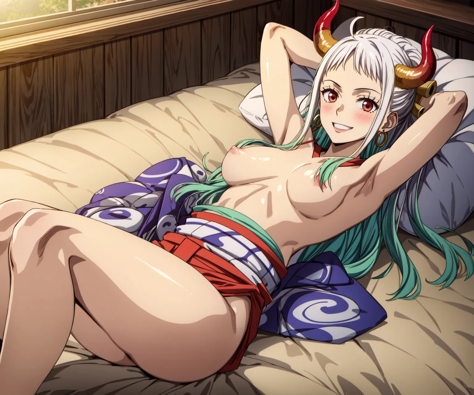 ワンピースに登場するヤマトのAIエロ画像337枚まとめ！(8ページ目)の22枚目の画像です。