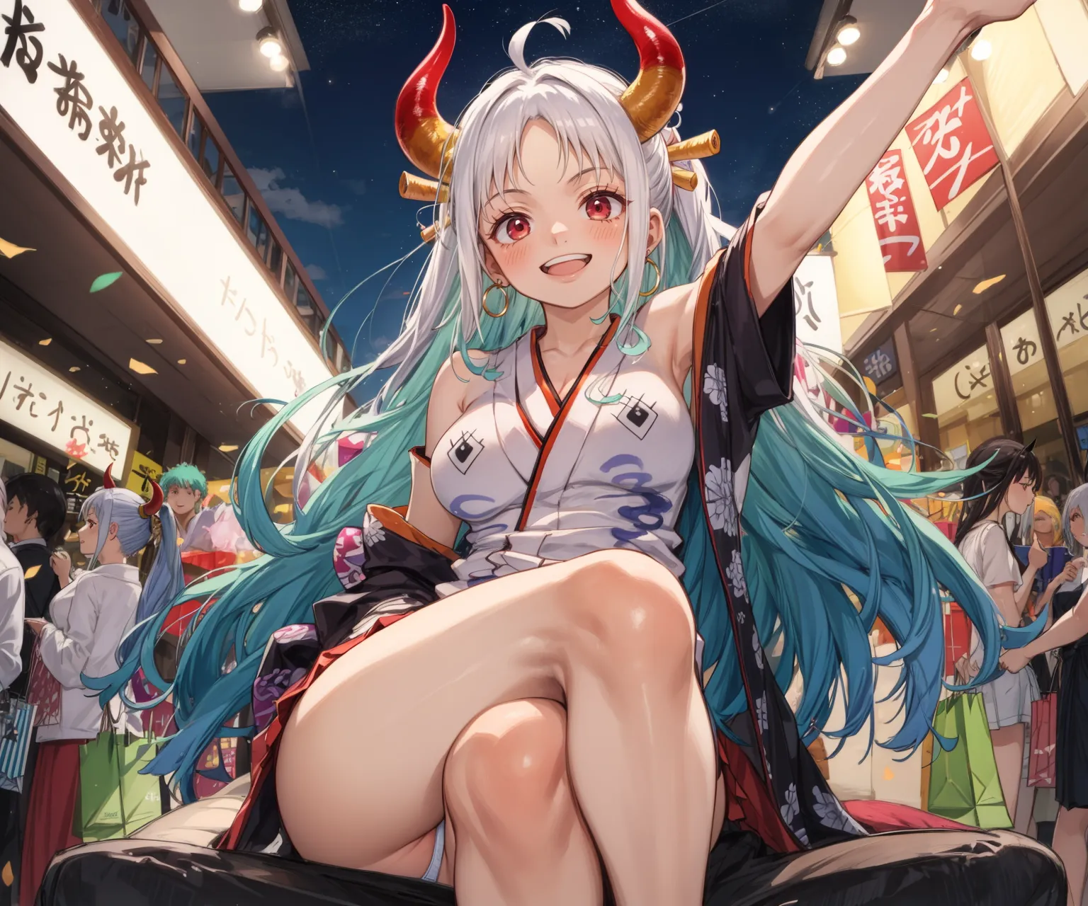 ワンピースに登場するヤマトのAIエロ画像337枚まとめ！(8ページ目)の38枚目の画像です。