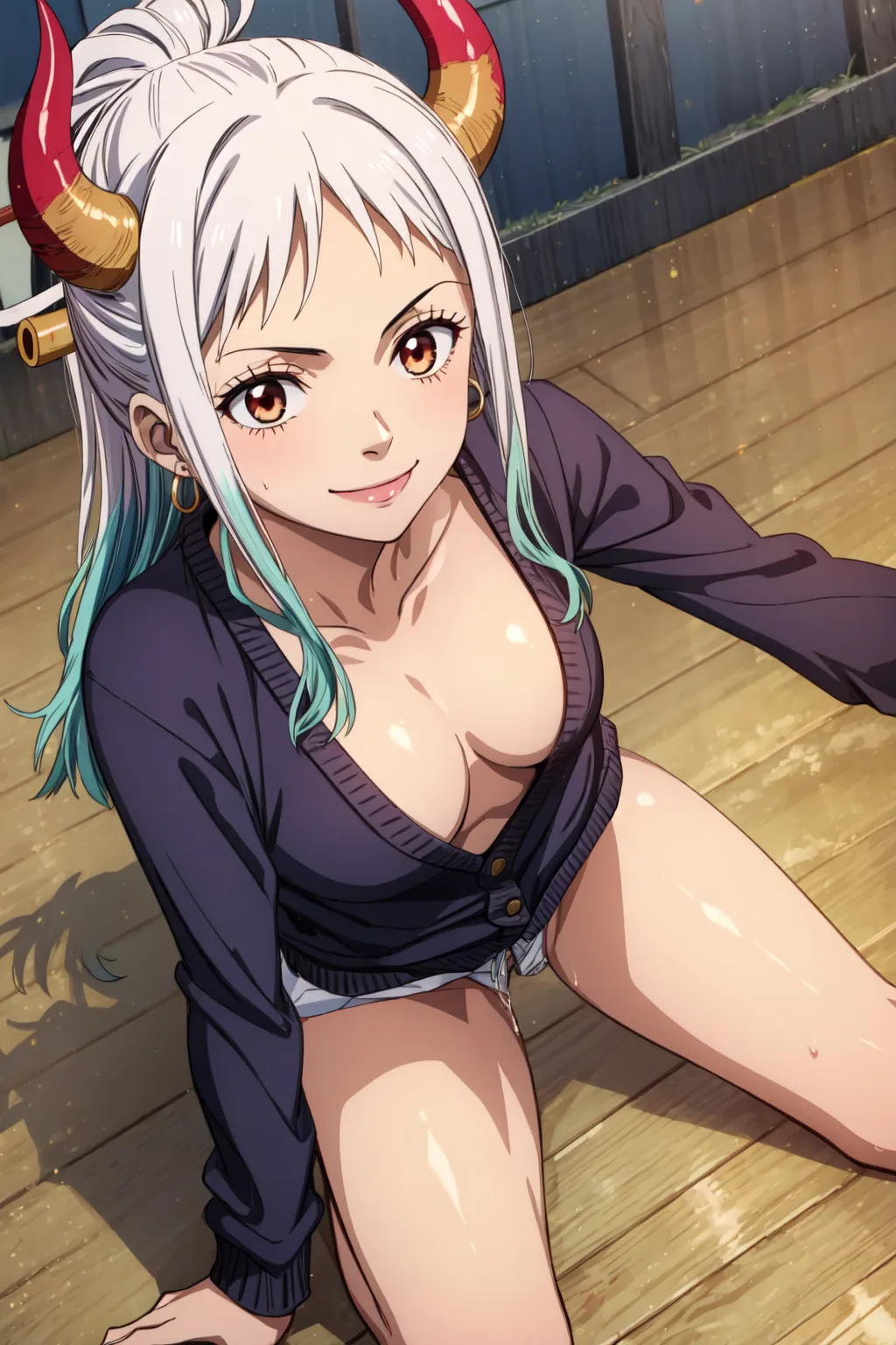 ワンピースに登場するヤマトのAIエロ画像337枚まとめ！(9ページ目)の14枚目の画像です。