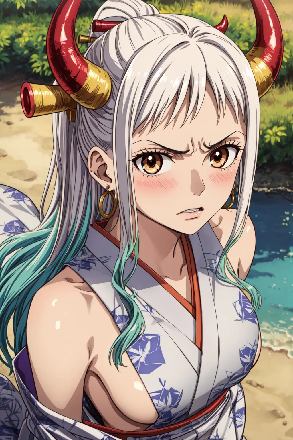 ワンピースに登場するヤマトのAIエロ画像337枚まとめ！の3枚目の画像です。
