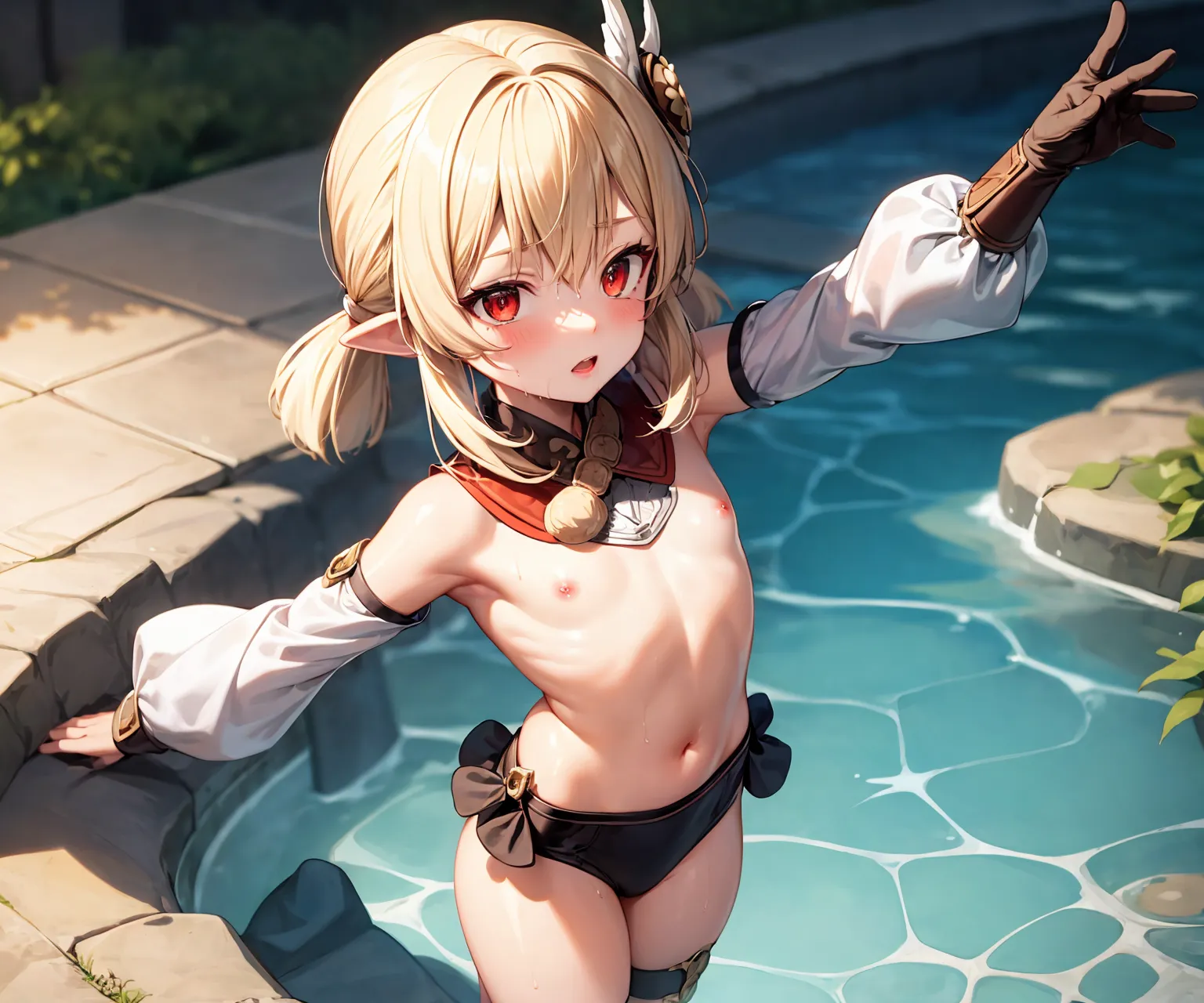 原神に登場するロリっ娘クレーのAIエロ画像300枚まとめ！(2ページ目)の34枚目の画像です。