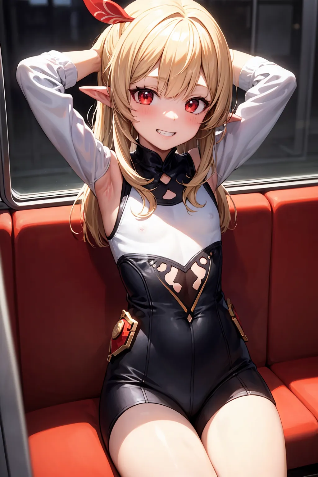 原神に登場するロリっ娘クレーのAIエロ画像300枚まとめ！(6ページ目)の11枚目の画像です。