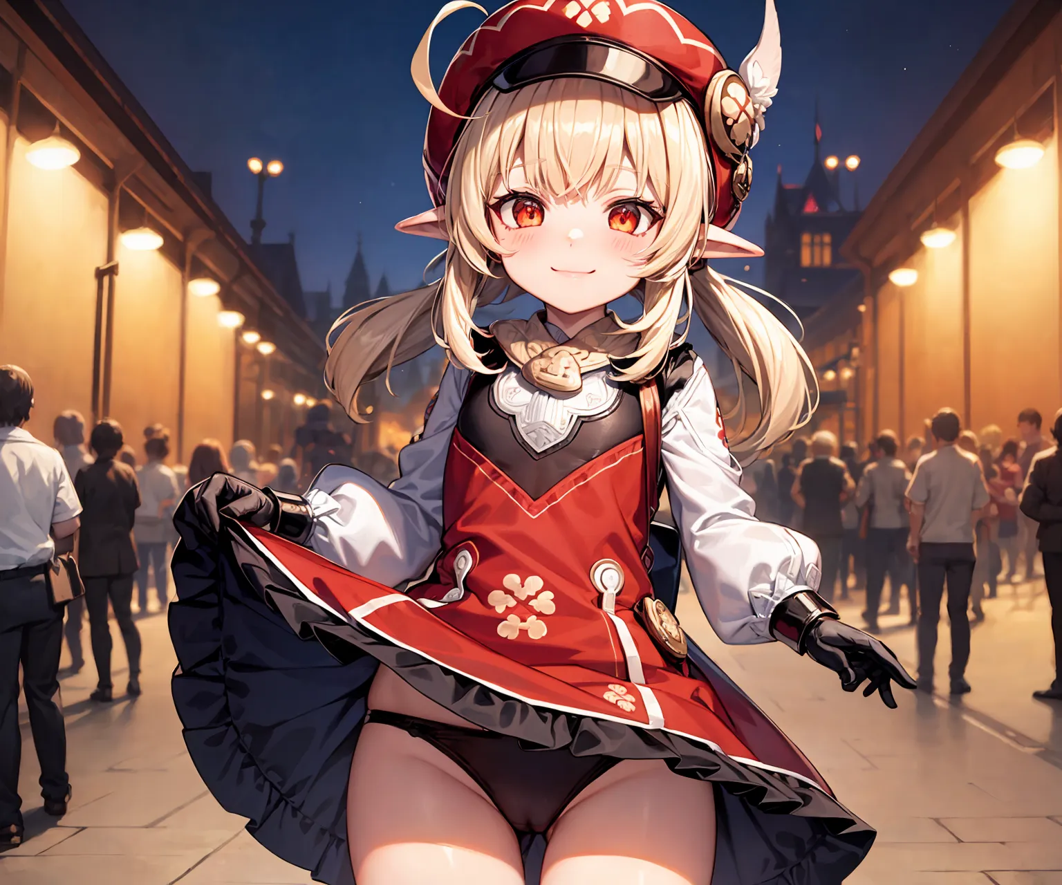 原神に登場するロリっ娘クレーのAIエロ画像300枚まとめ！(3ページ目)の3枚目の画像です。