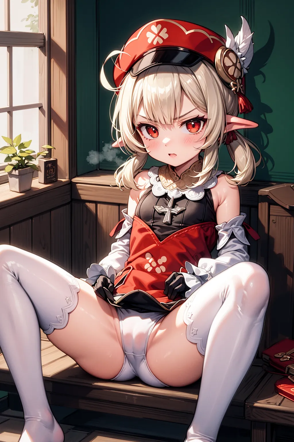 原神に登場するロリっ娘クレーのAIエロ画像300枚まとめ！(3ページ目)の11枚目の画像です。