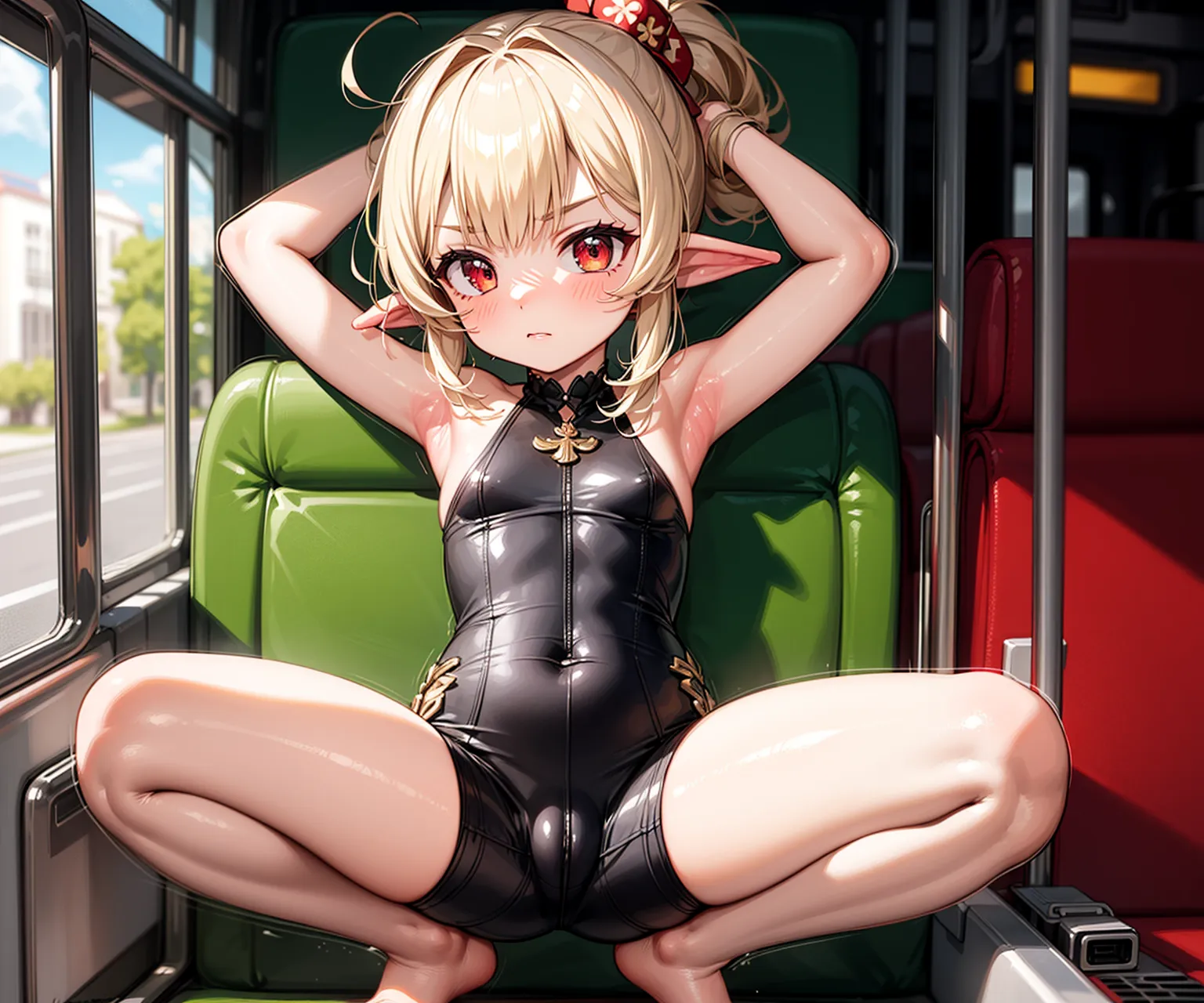 原神に登場するロリっ娘クレーのAIエロ画像300枚まとめ！(3ページ目)の15枚目の画像です。