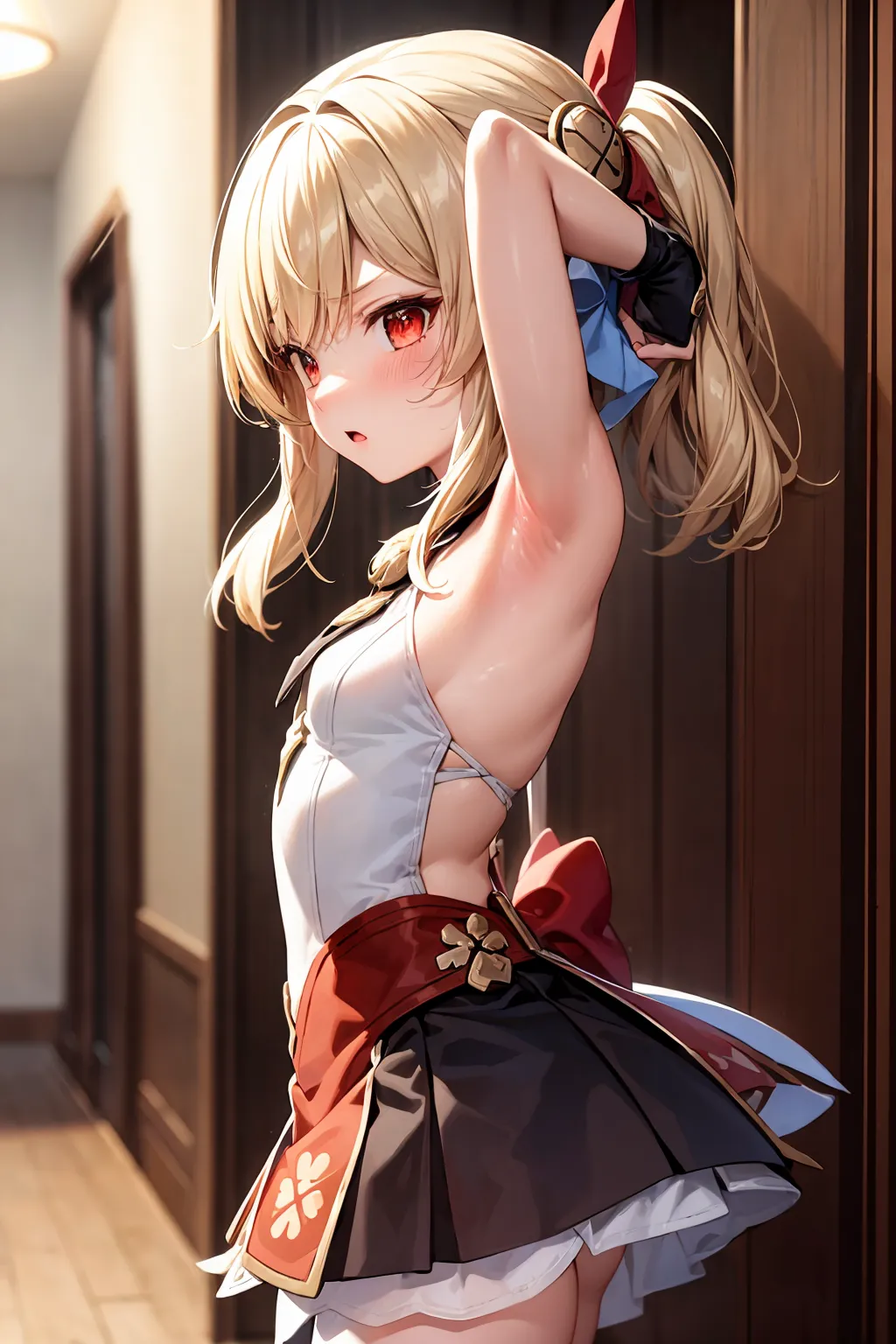 原神に登場するロリっ娘クレーのAIエロ画像300枚まとめ！(5ページ目)の13枚目の画像です。