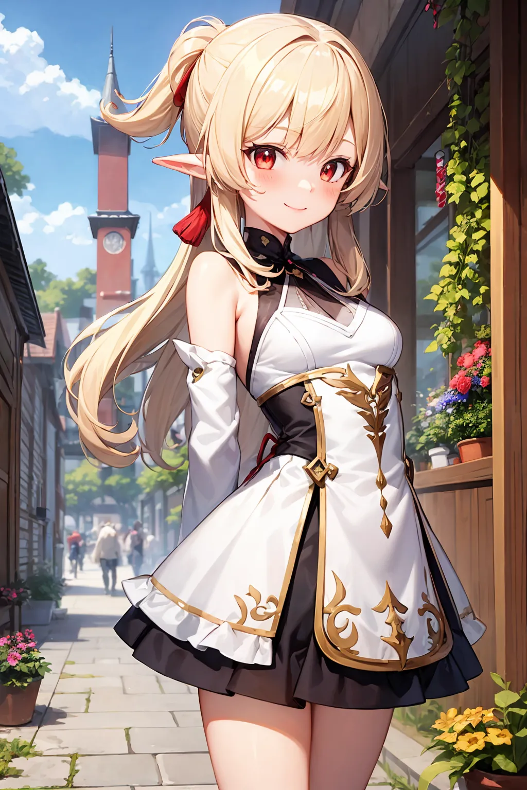 原神に登場するロリっ娘クレーのAIエロ画像300枚まとめ！(6ページ目)の22枚目の画像です。