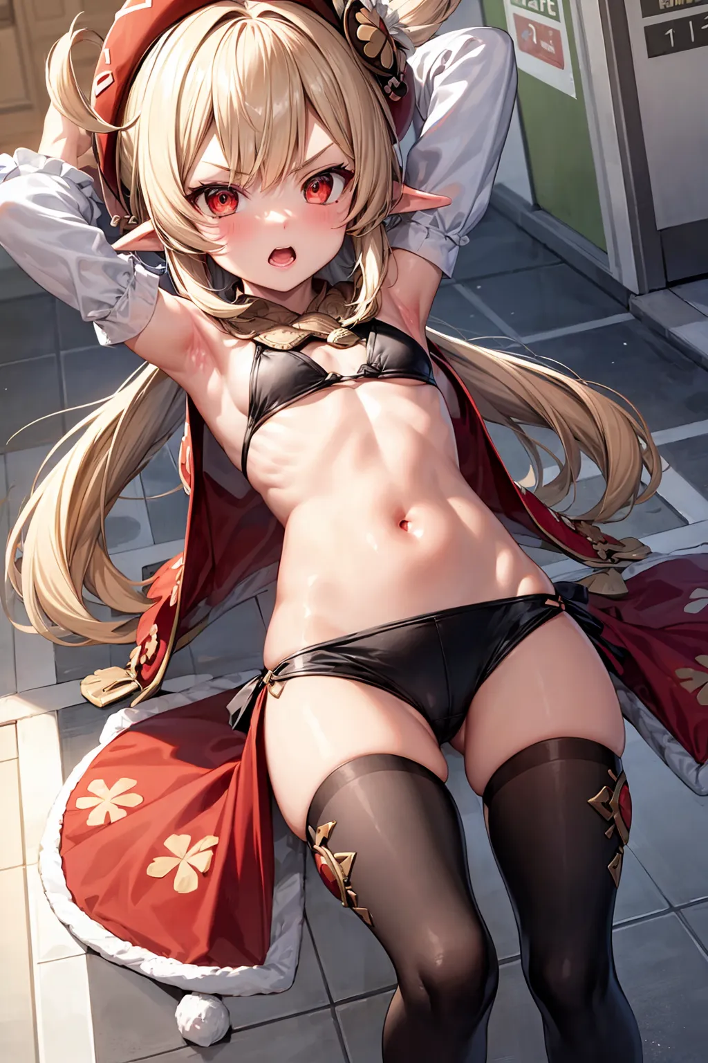 原神に登場するロリっ娘クレーのAIエロ画像300枚まとめ！(6ページ目)の23枚目の画像です。