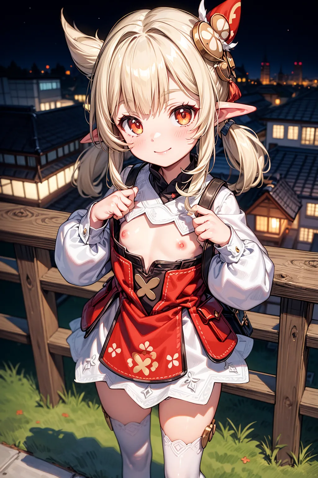 原神に登場するロリっ娘クレーのAIエロ画像300枚まとめ！(7ページ目)の9枚目の画像です。