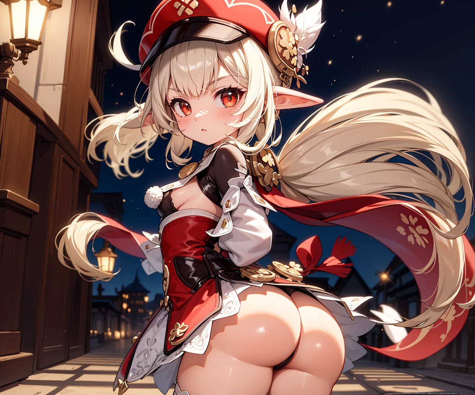 原神に登場するロリっ娘クレーのAIエロ画像300枚まとめ！(5ページ目)の36枚目の画像です。