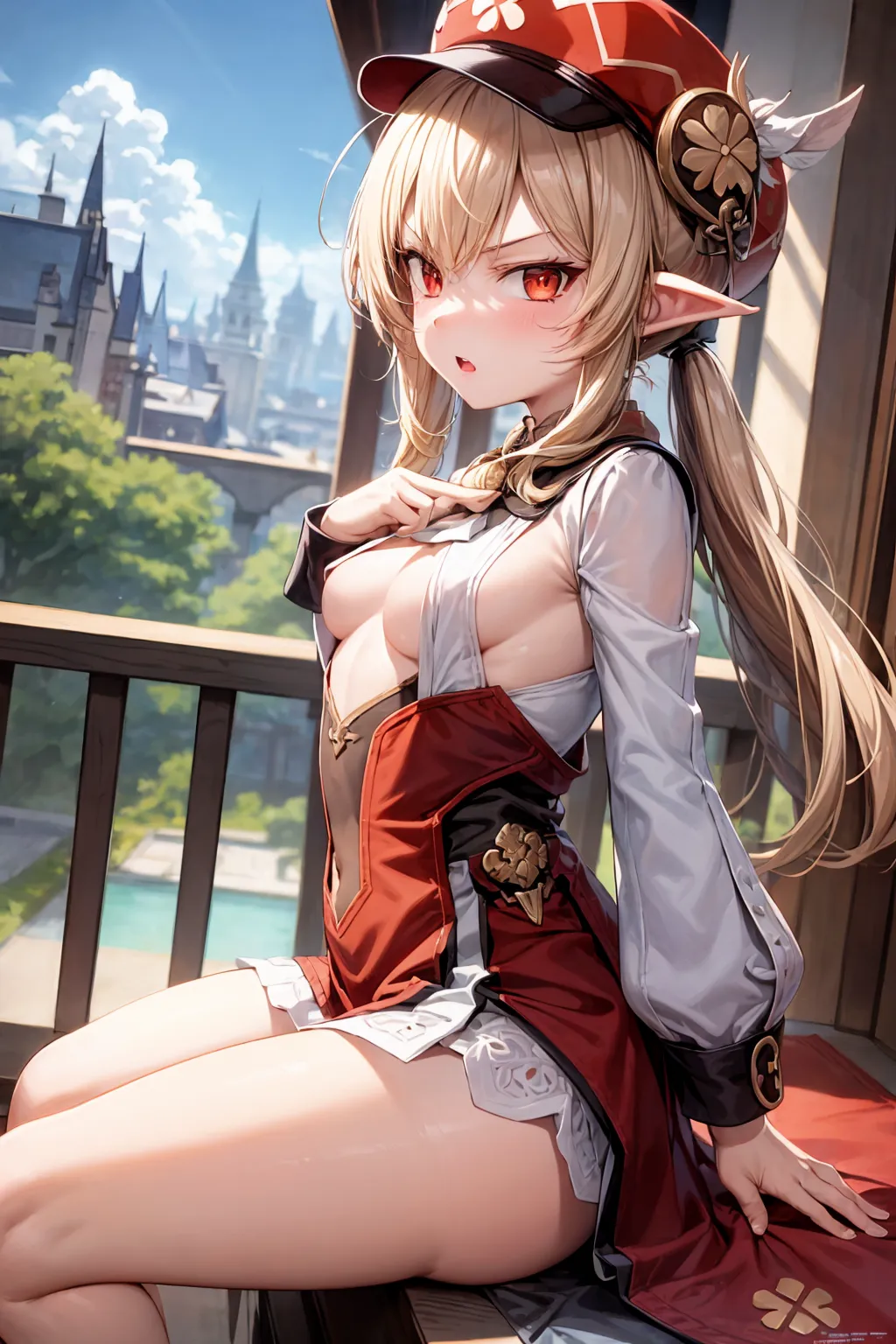 原神に登場するロリっ娘クレーのAIエロ画像300枚まとめ！(2ページ目)の6枚目の画像です。