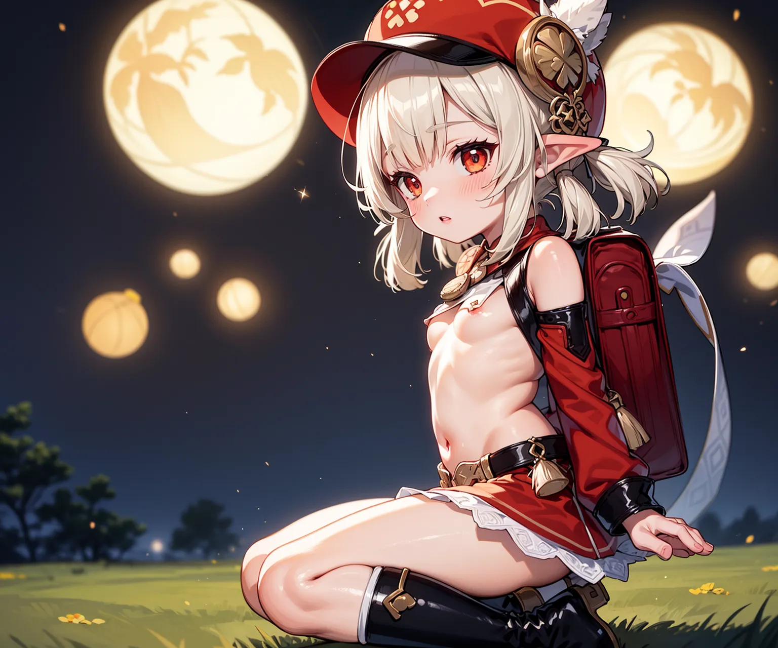 原神に登場するロリっ娘クレーのAIエロ画像300枚まとめ！(2ページ目)の9枚目の画像です。