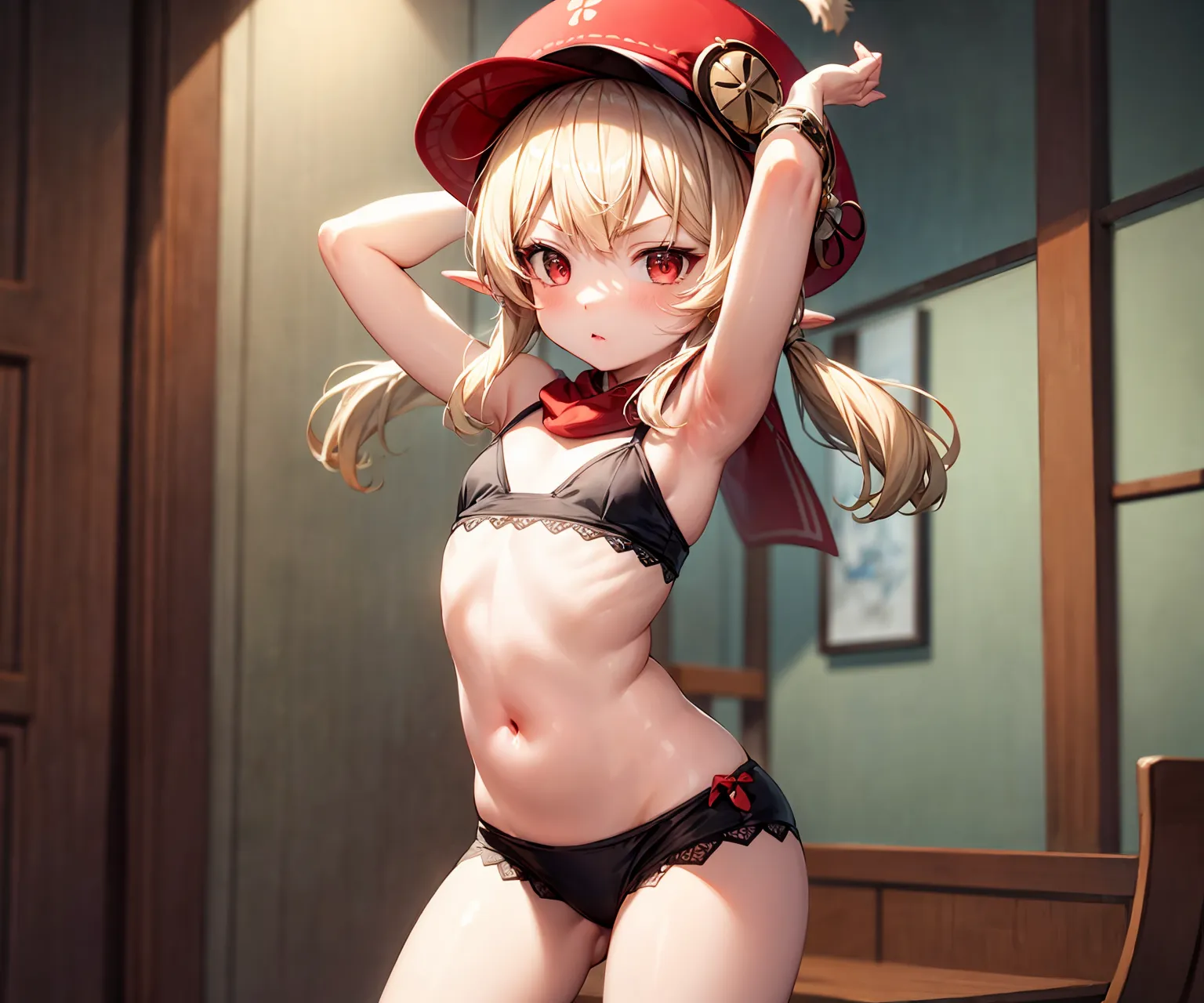 原神に登場するロリっ娘クレーのAIエロ画像300枚まとめ！(2ページ目)の13枚目の画像です。