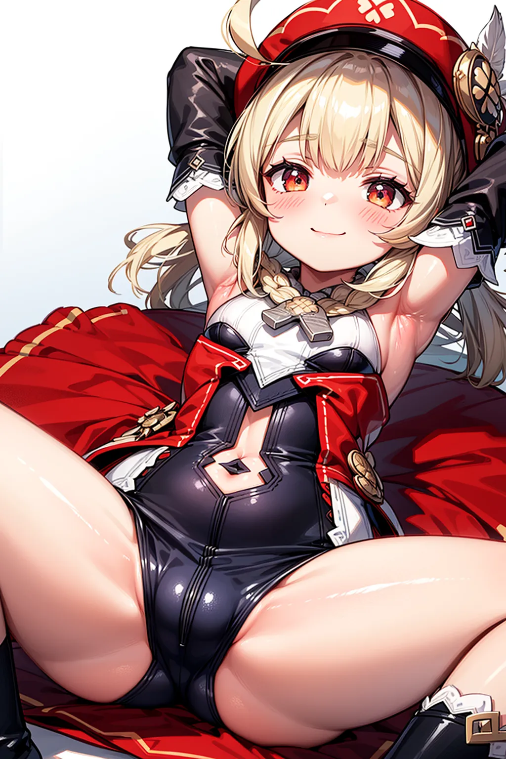 原神に登場するロリっ娘クレーのAIエロ画像300枚まとめ！(7ページ目)の19枚目の画像です。