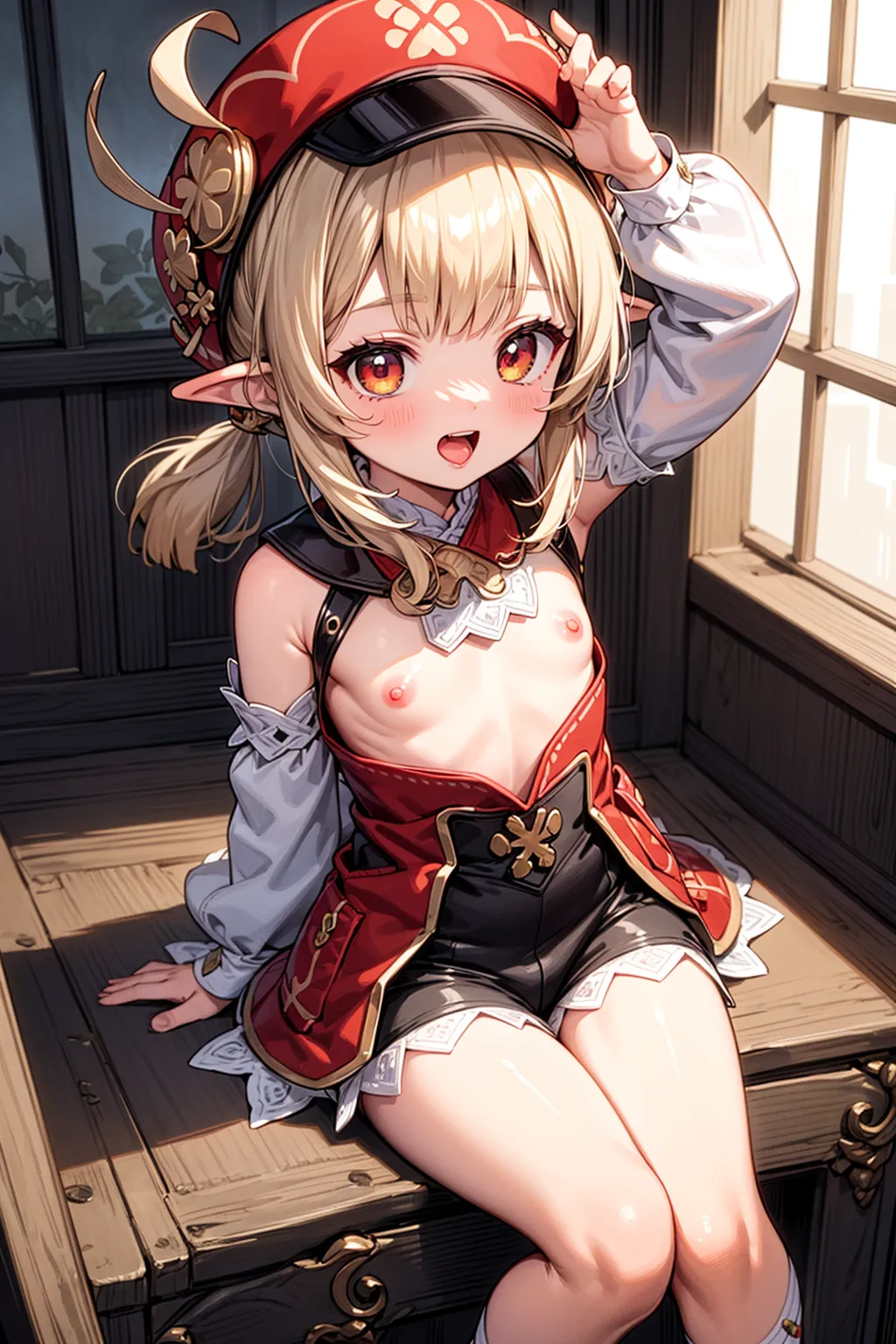 原神に登場するロリっ娘クレーのAIエロ画像300枚まとめ！(7ページ目)の20枚目の画像です。