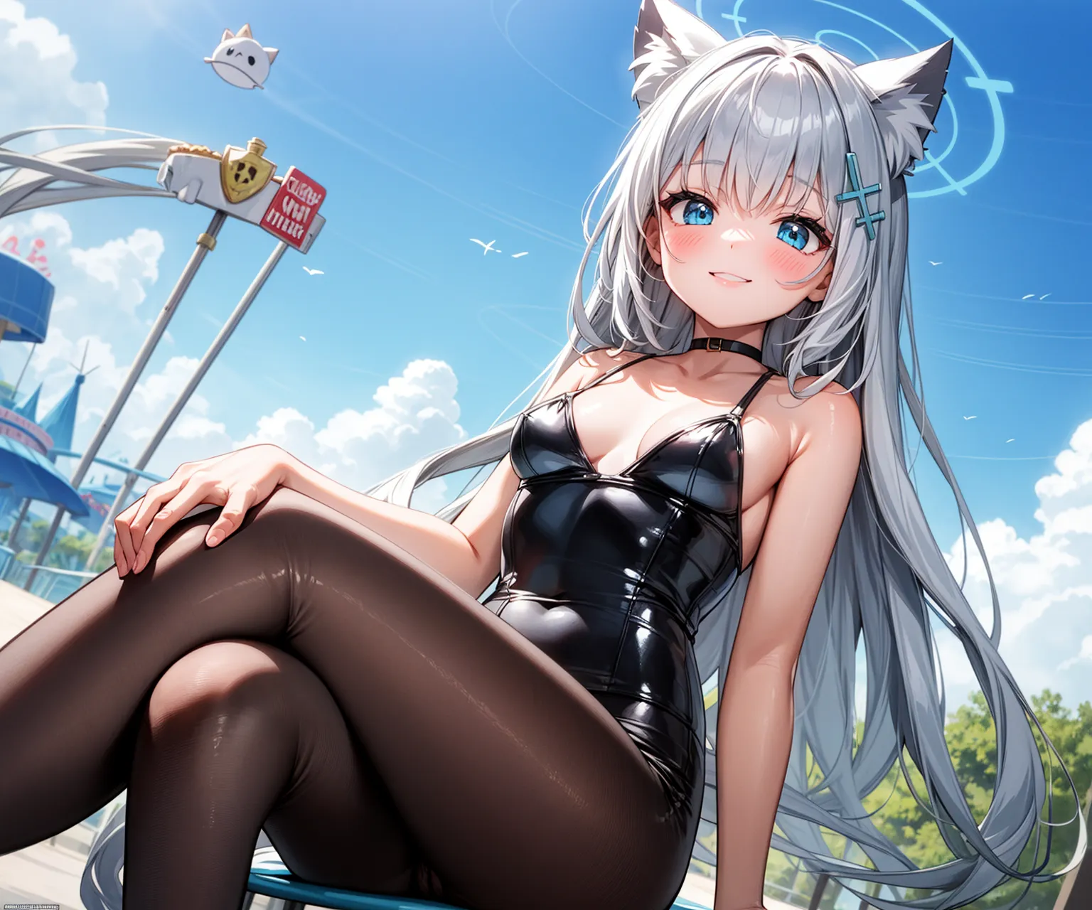 ブルーアーカイブに登場する砂狼シロコのAIエロ画像342枚まとめ！(4ページ目)の14枚目の画像です。