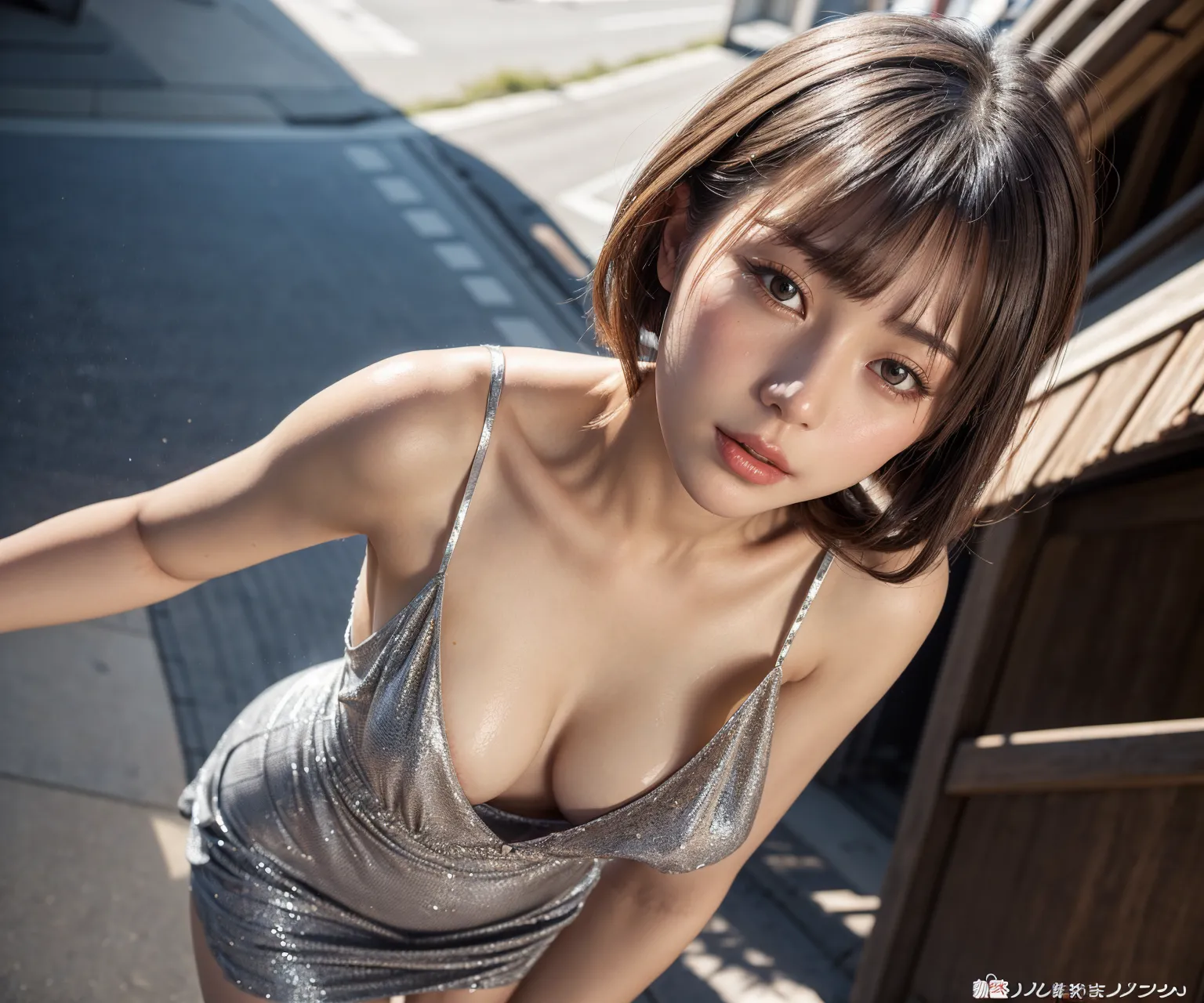 セクシーなドレスを着ている美人マダムたちのAIエロ画像344枚まとめ！サービスのポロリ画像もあるよ♥️の8枚目の画像です。