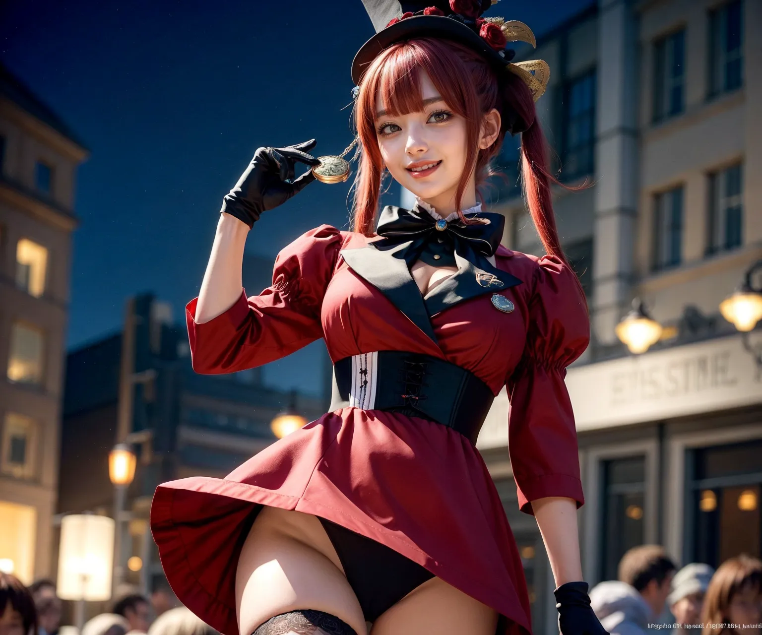 人気VTuberの宝鐘マリンちゃんのコスプレAIエロ画像400枚まとめ！(6ページ目)の15枚目の画像です。