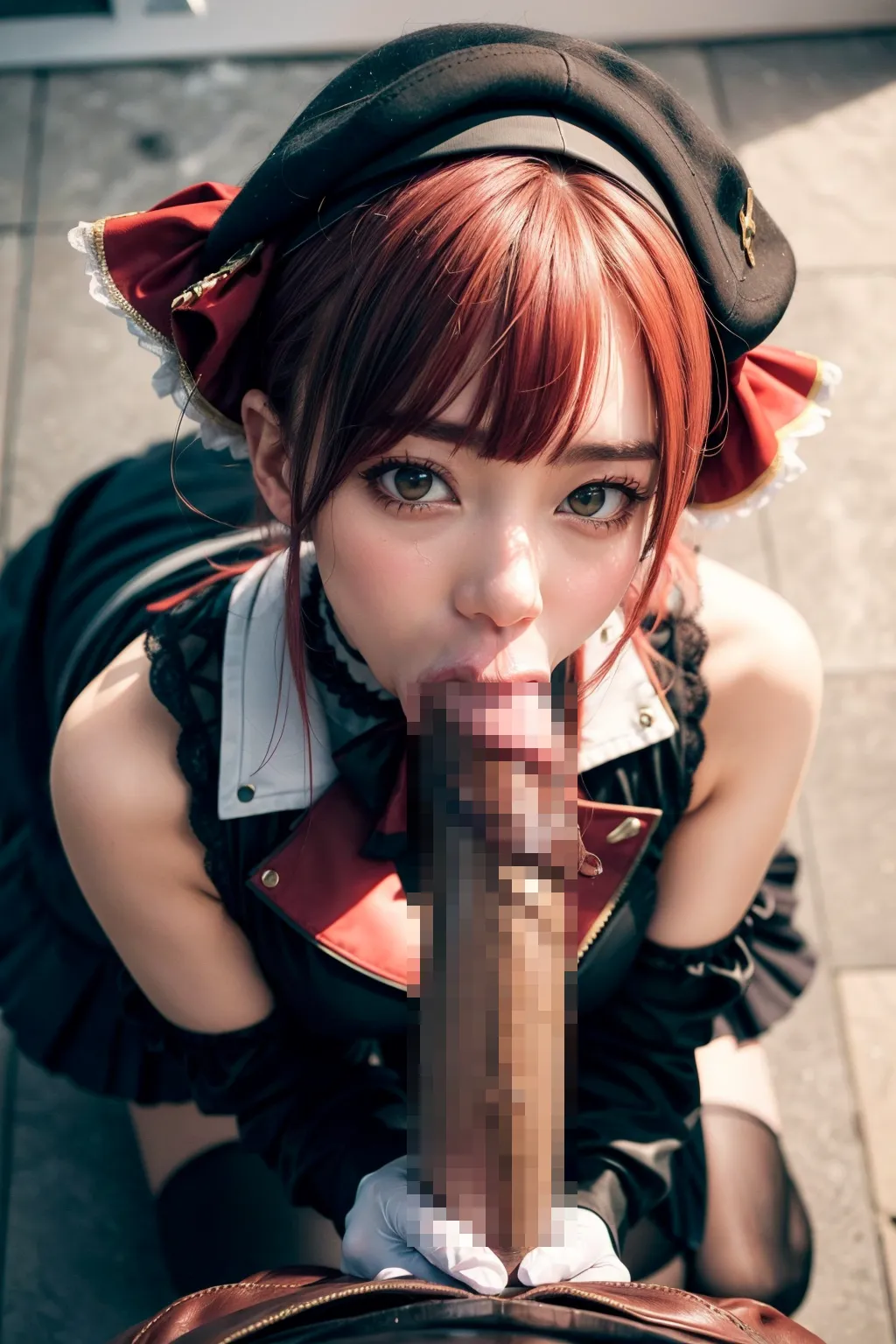 【マリン船長コスプレAIエロ画像】人気VTuberの宝鐘マリンちゃんのコスプレAIエロ画像400枚まとめ！(8ページ目)_次ページのエロ画像