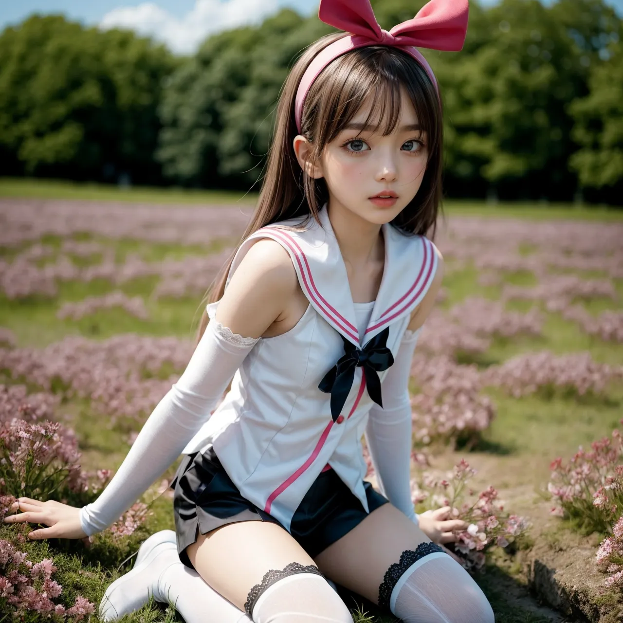 人気VTuberのキズナアイちゃんのコスプレAIエロ画像330枚まとめ！の19枚目の画像です。